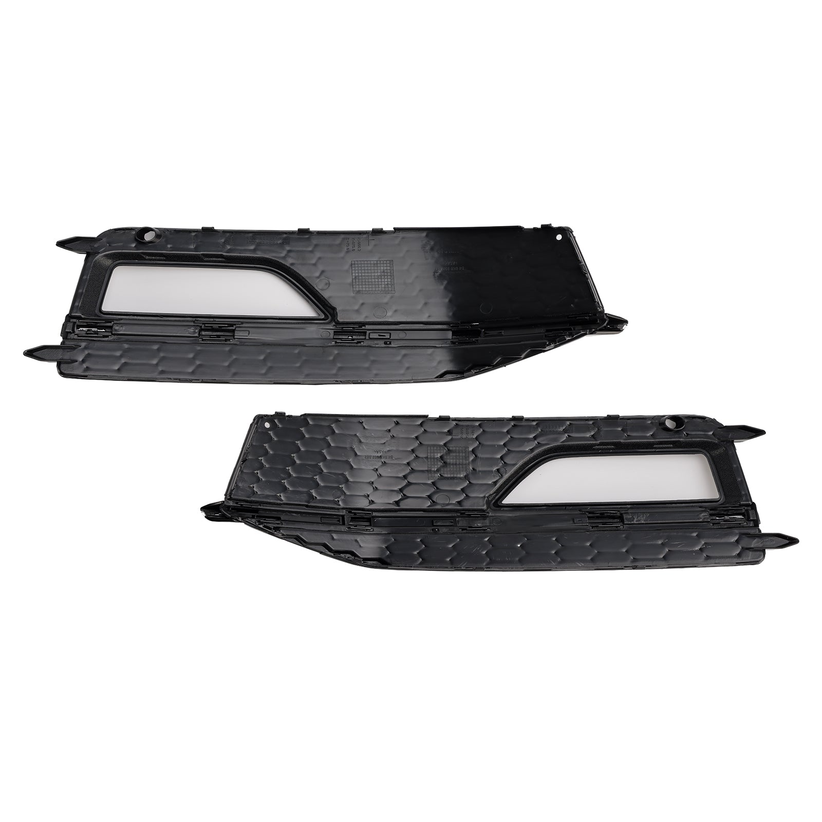 2013-2015 Audi A4 S-line S4 2PCS Bumper Fog Light Lamp Cover Grill Grille 8K0 807 682M