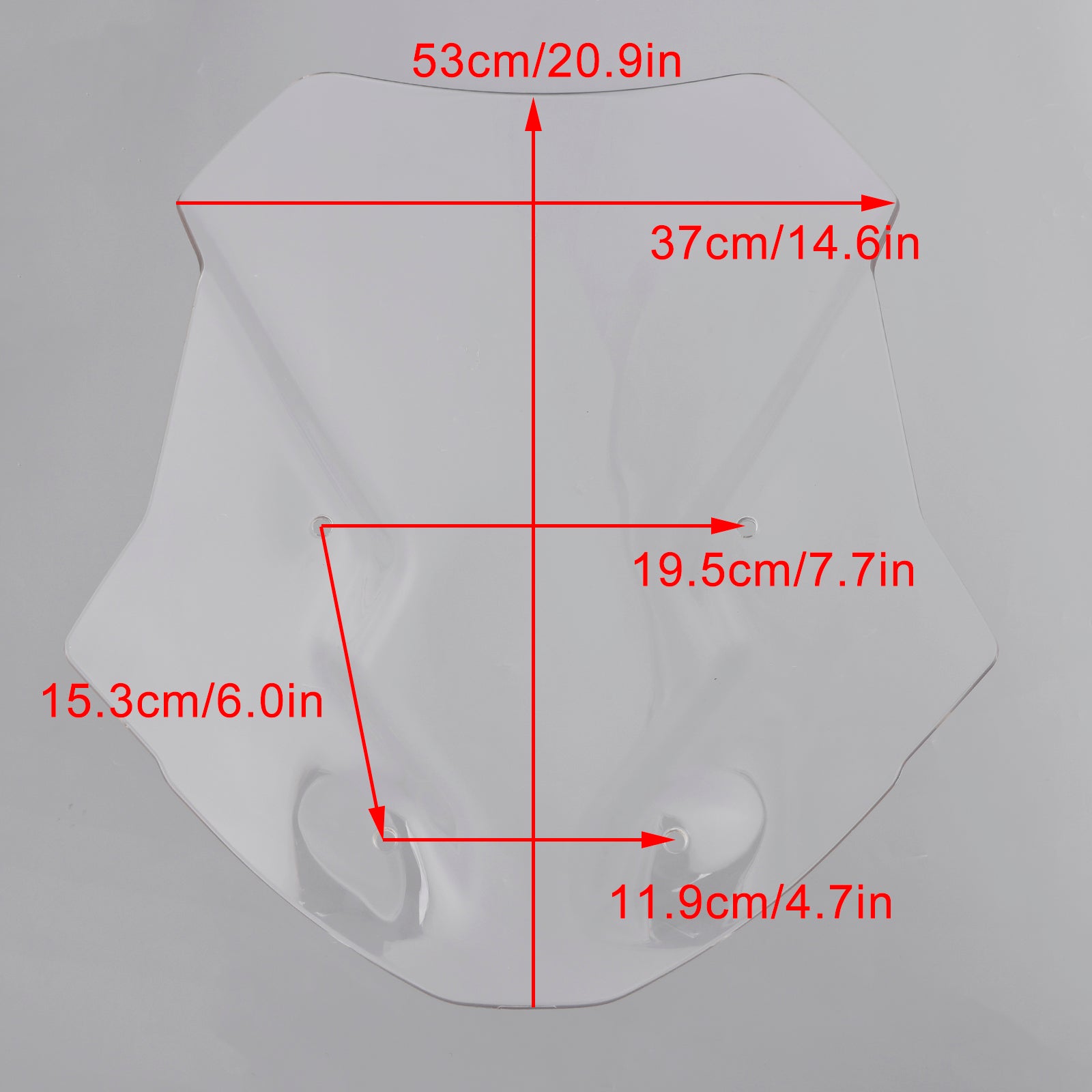 2022-2024 Tiger 1200 GT All models Motorcycle Windshield WindScreen