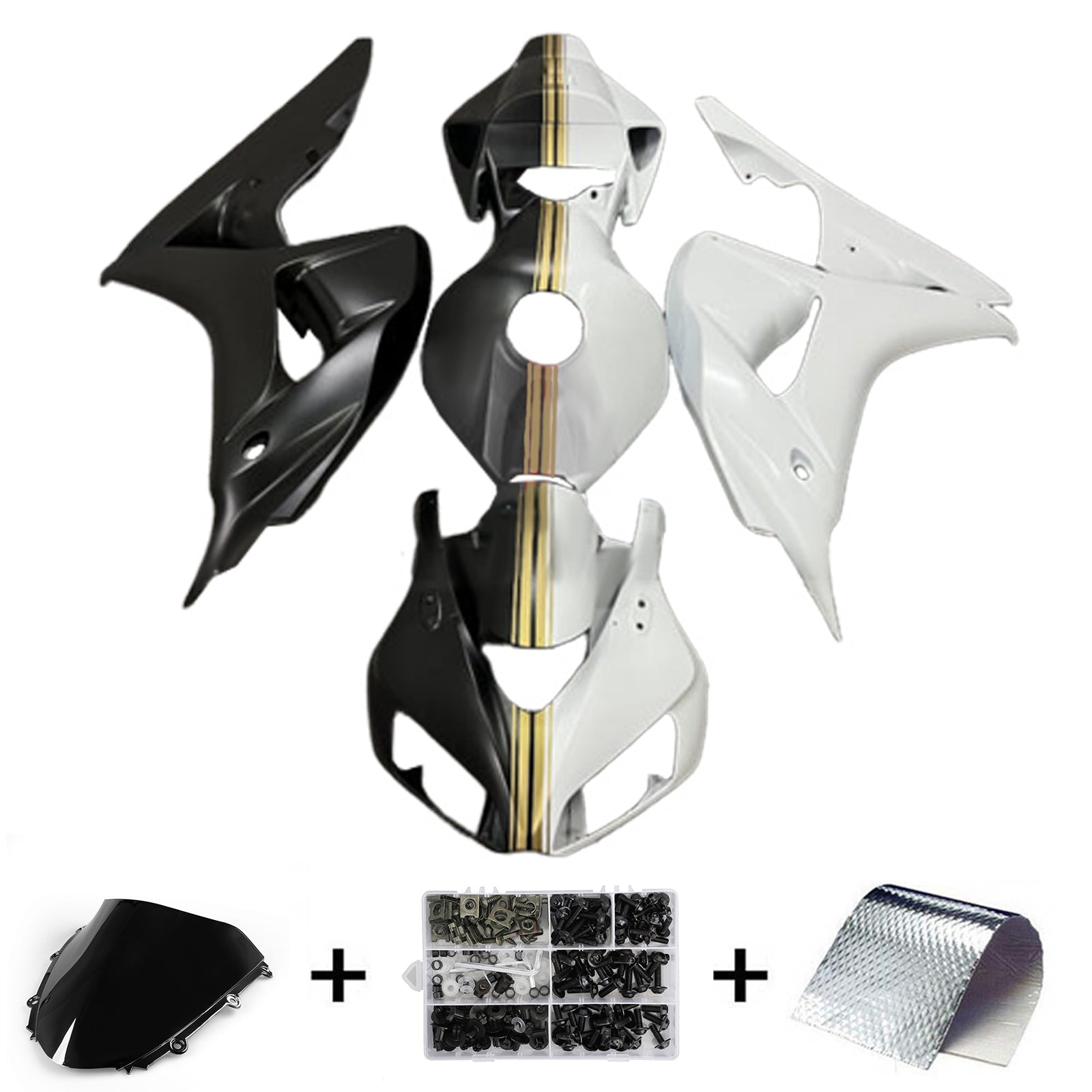 Injection Fairing Kit Bodywork Plastic ABS For Honda CBR1000RR 2006-2007