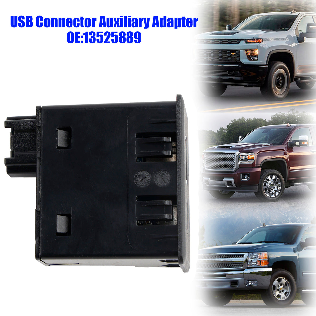 2021-2023 GMC Yukon USB Connector Auxiliary Adapter 13525889 Generic