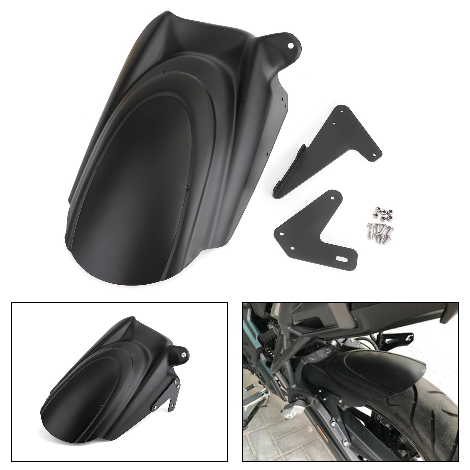 2014-2024 KAWASAKI VERSYS 650 KLE650 Motorcycle Rear Hugger Fender Mudguard