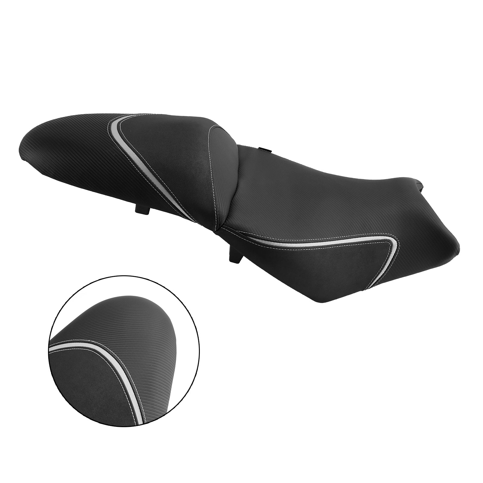 2022-2024 KAWASAKI Versys650 Complete Cushion Rider Passenger Seat Gray