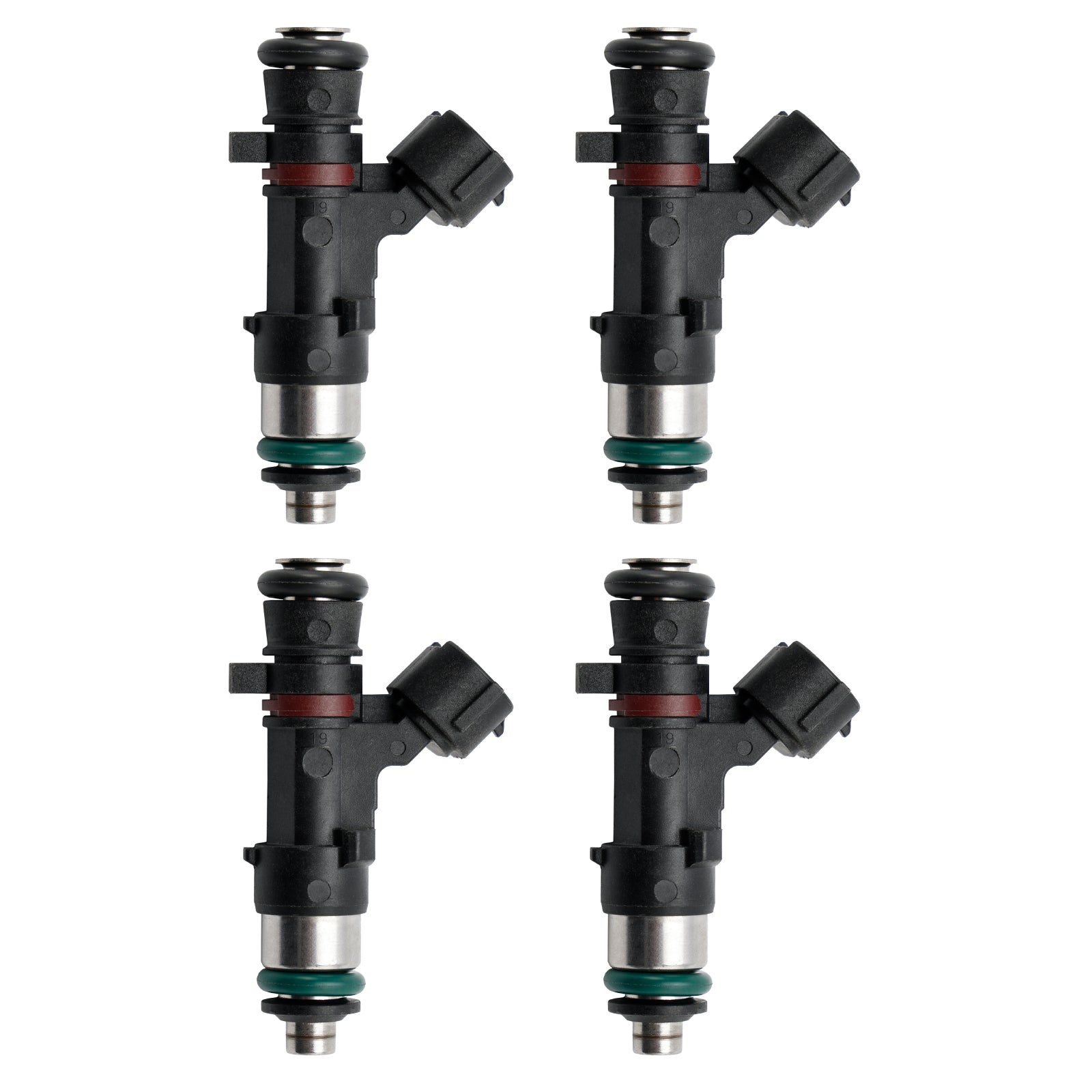 4PCS Fuel Injector 6DA-13761-01 For Yamaha Outboard 150 175 200 HP 6DA-13761-00-00