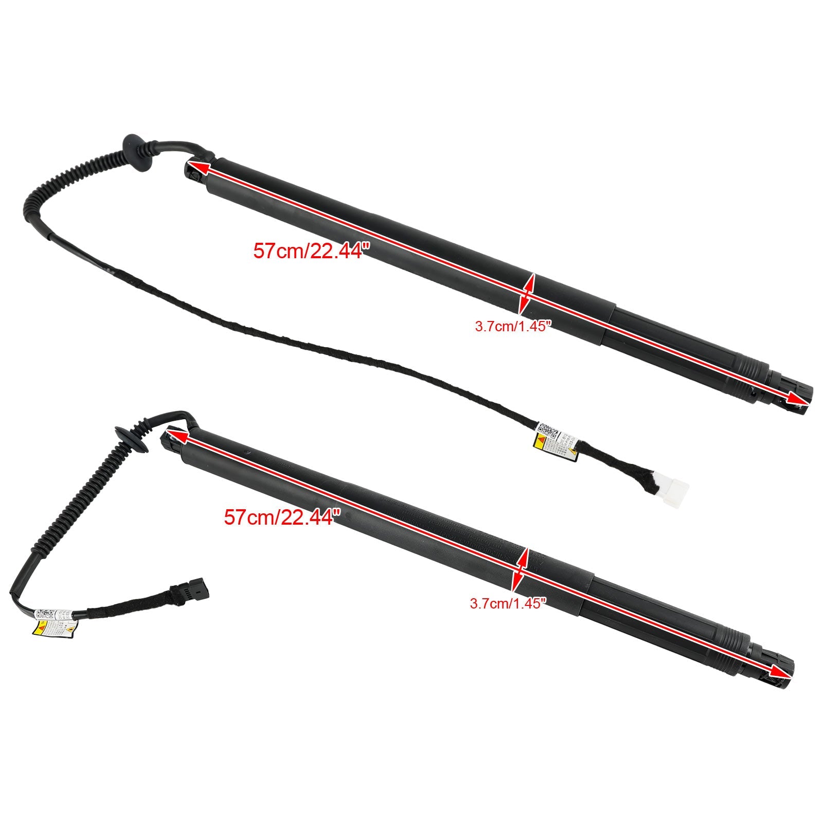 2014-2019 BMW X6 F16 F86 SUV M 4395ccm 575HP 423KW (Petrol) 2PCS Tailgate Power Lift Support 51247318651