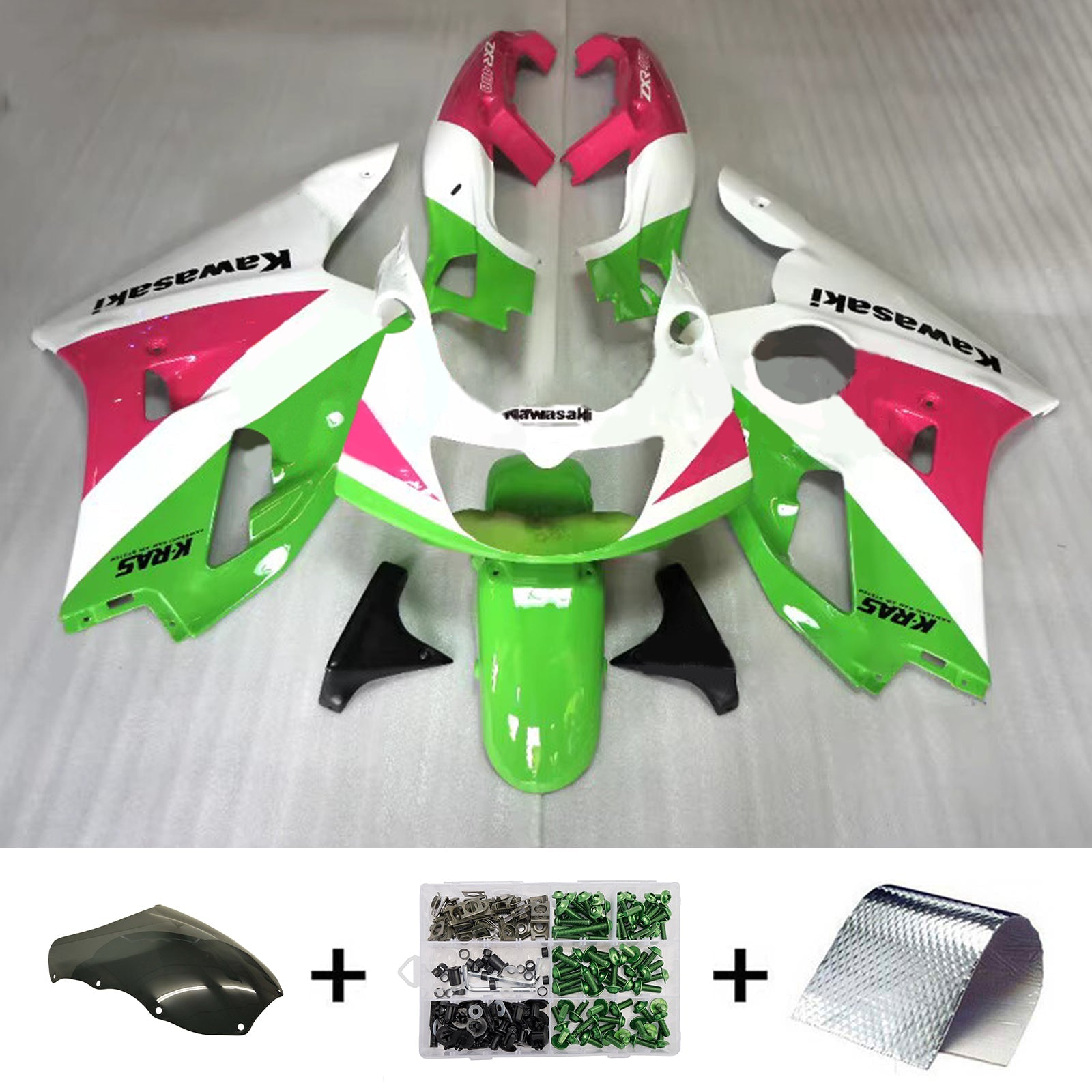 Injection Fairing Kit Bodywork Plastic ABS fit For Kawasaki ZXR400 1992-1996