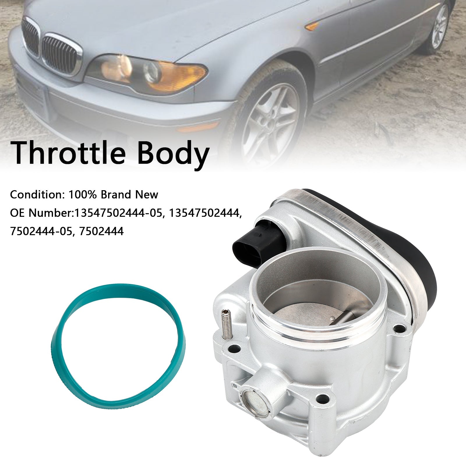 2003-2005 BMW Z4 2.5L I6 Throttle Body 13547502444