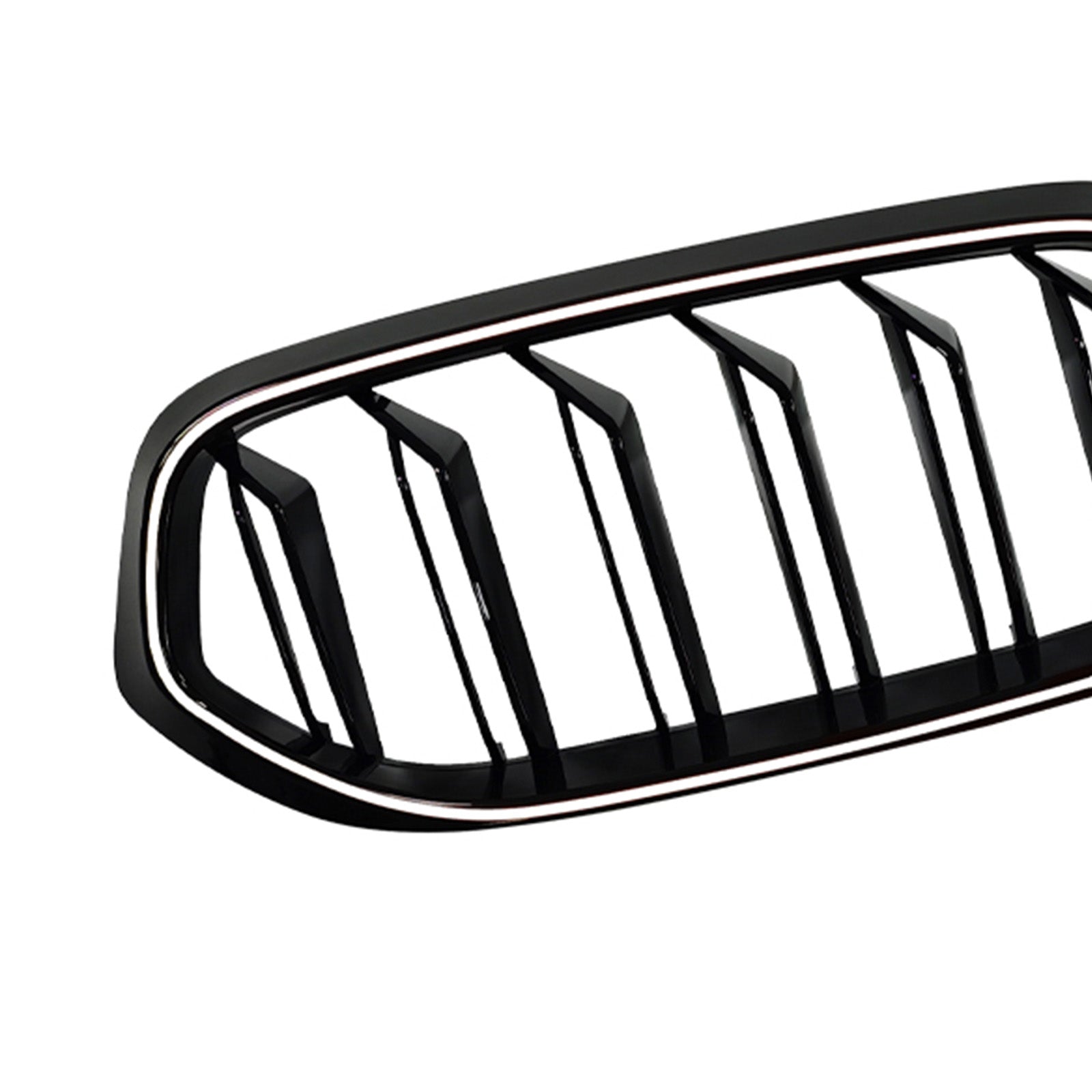 2020-2025 Fit BMW 6 Series G32 Double Slat Black Front Kidney Grille Grill