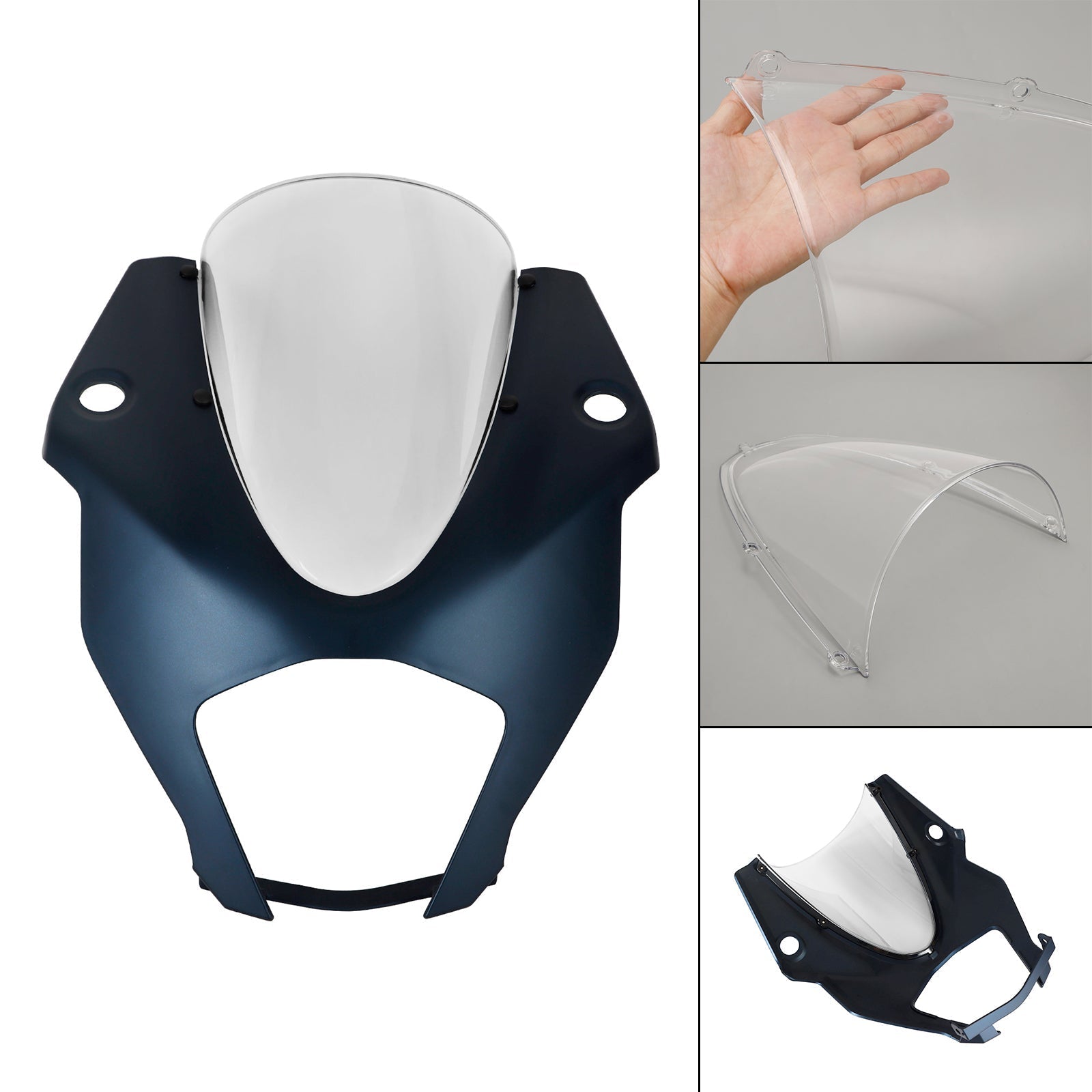 2022-2023 RC390 Windshield WindScreen Headlight Fairing Cover Generic