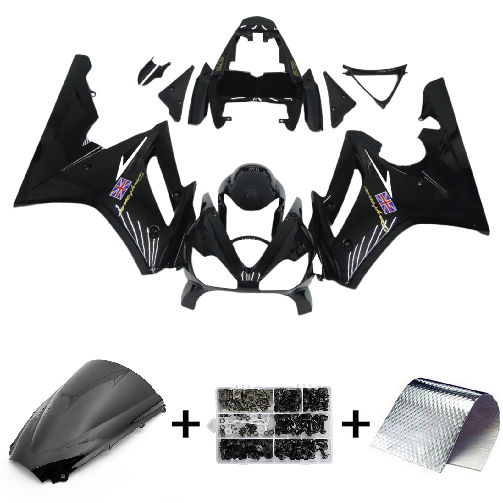 2006-2008 Triumph Daytona 675 Fairing Kit Bodywork Plastic ABS