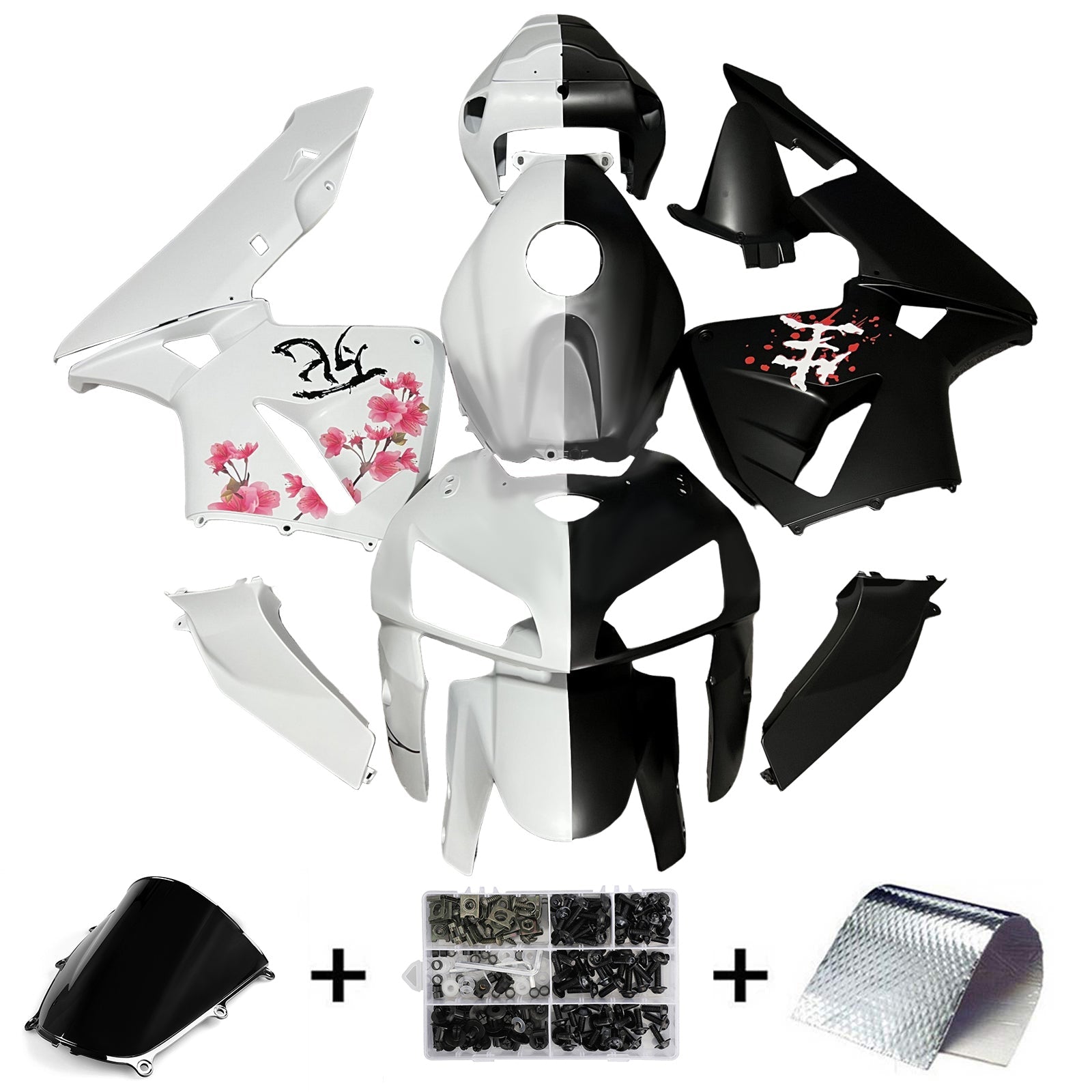 Injection Fairing Kit Bodywork Plastic ABS For Honda CBR600RR 2005-2006 F5