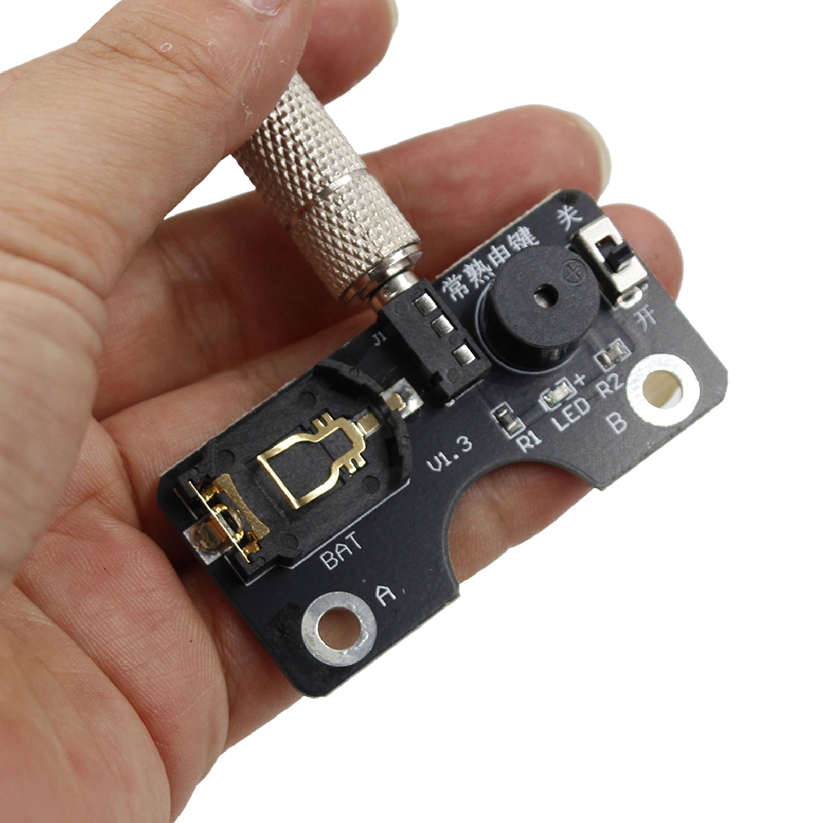 Morse Code CW Transmission Trainer Key Sound Light Circuit Board For Manual Key
