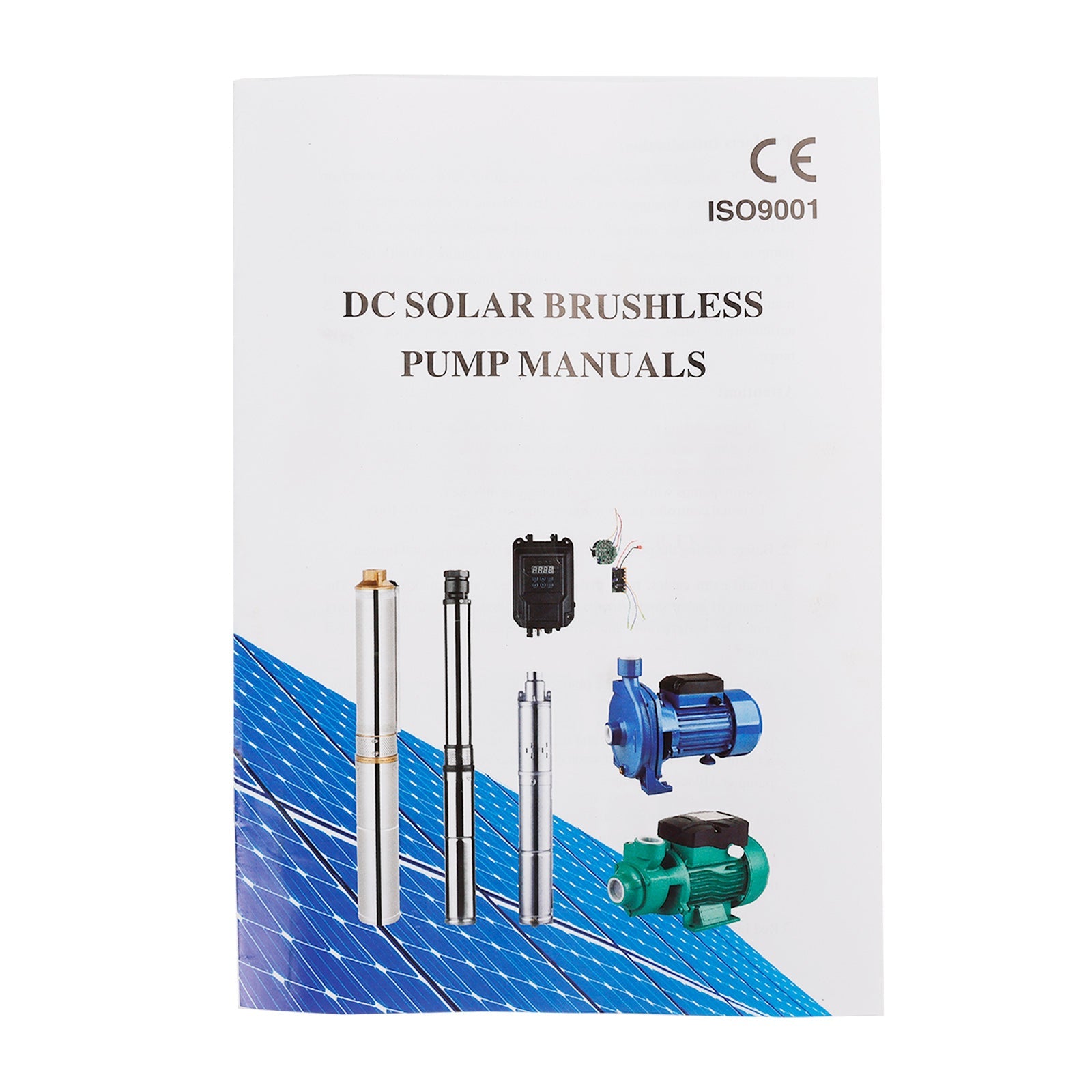 3" 12V 150W Deep Well Solar Submersible Bore Hole Water Pump Built-in MPPT