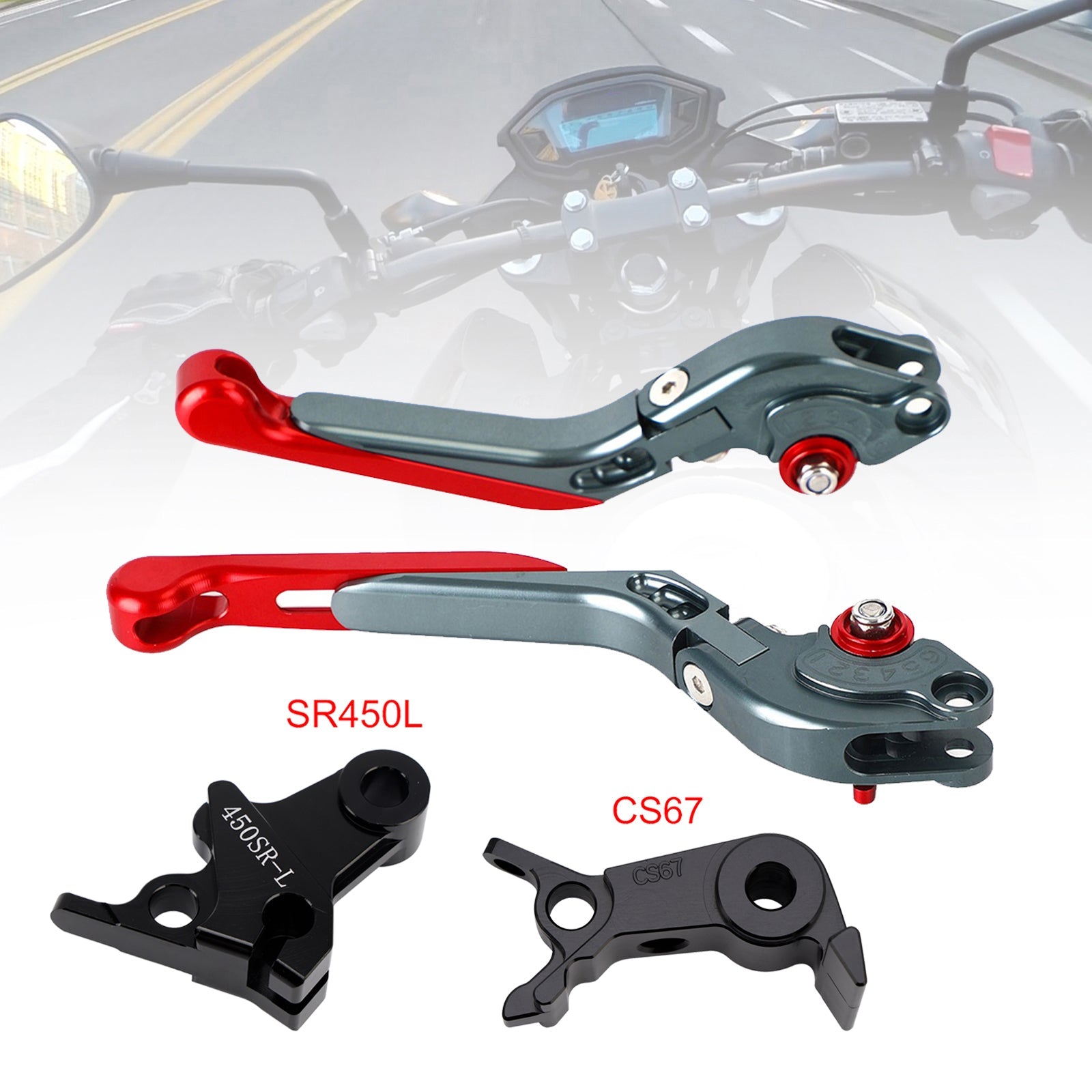 Adjustable Clutch Brake Lever fit for VOGE DS900X 900DSX 2024-2026