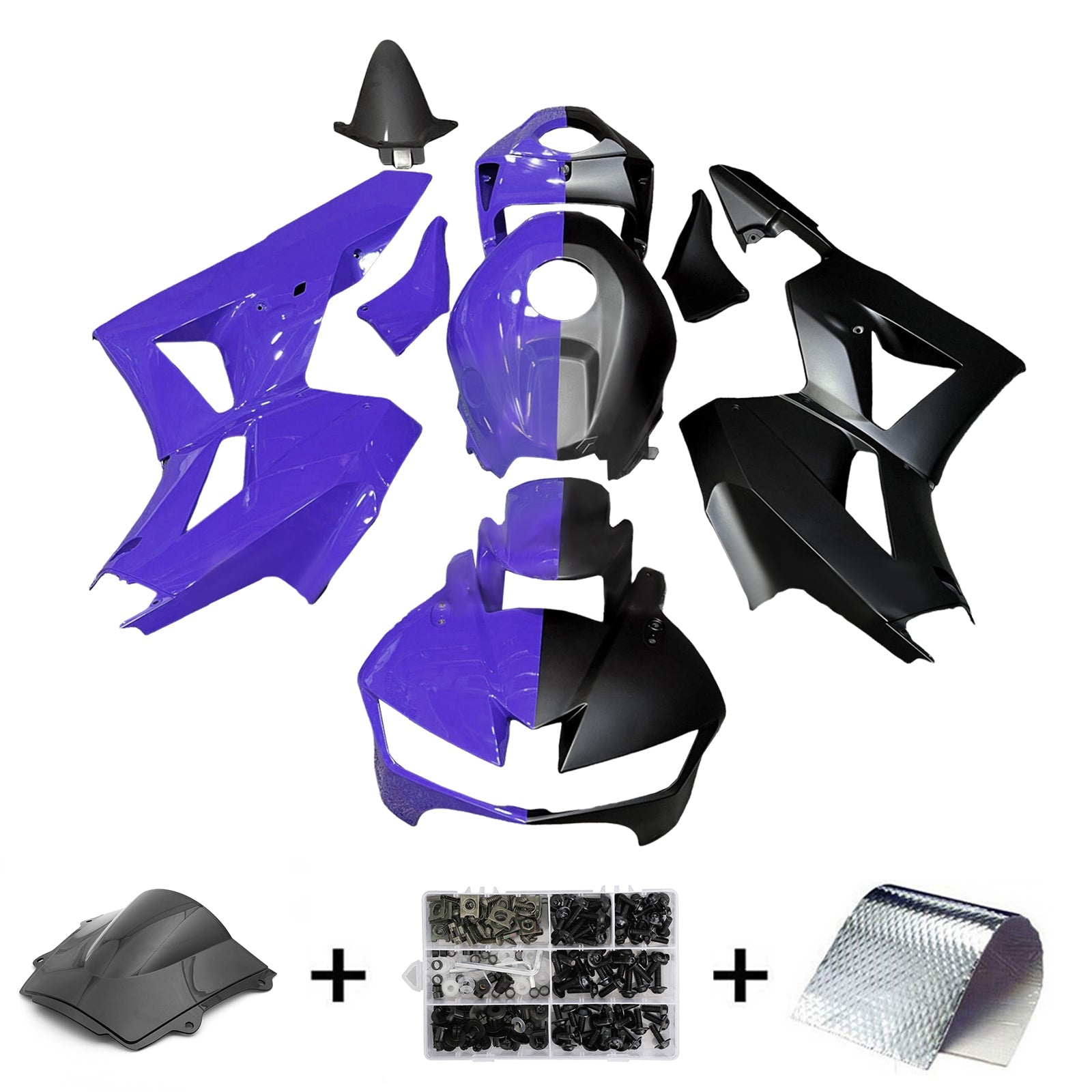 Injection Fairing Kit Bodywork Plastic ABS For Honda CBR600RR 2013-2023 F5