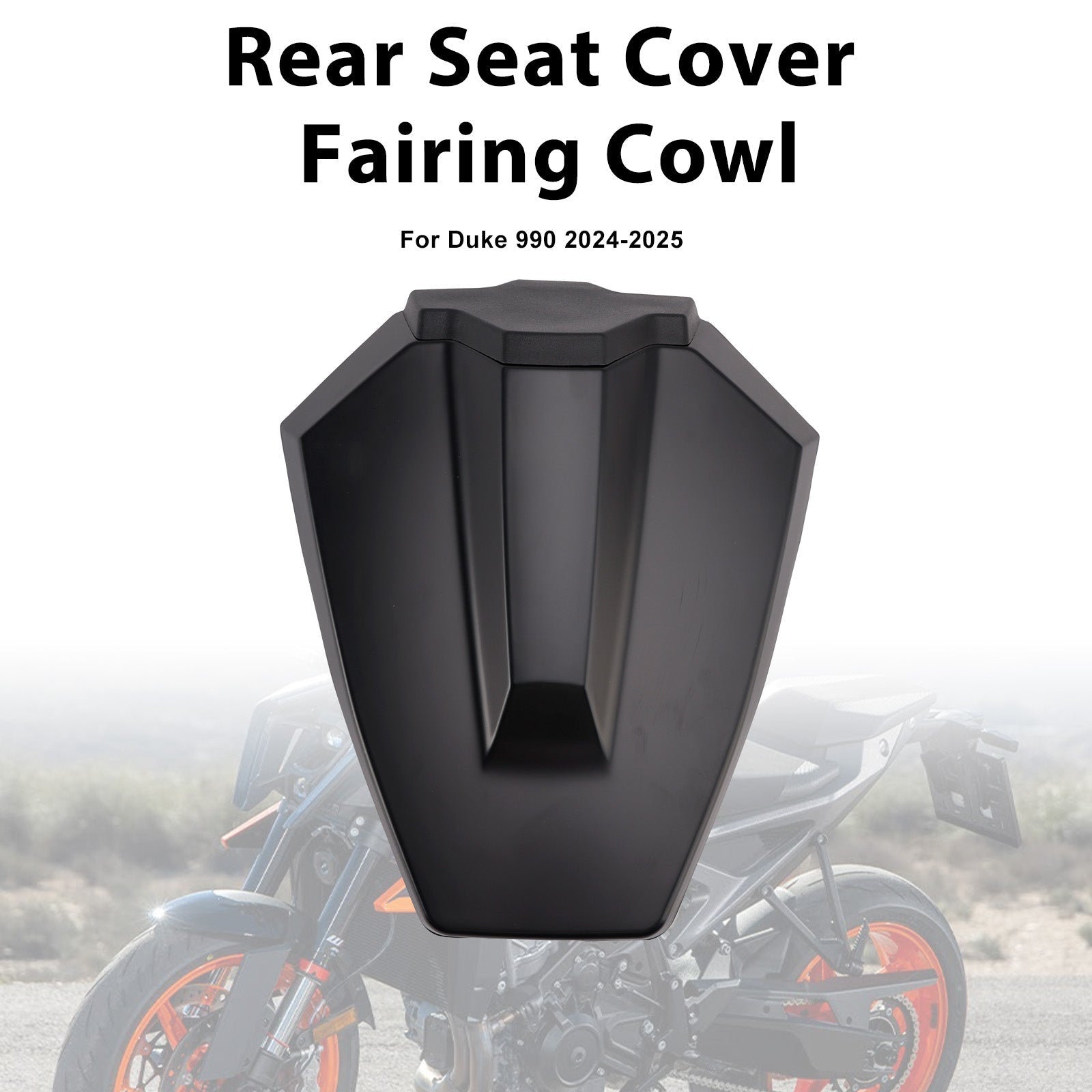 2024-2025 For Duke 990 Rear Pillion Seat Cover Fairing Cowl