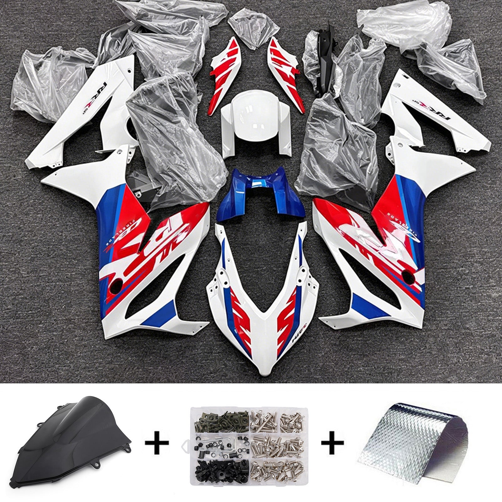 Injection Fairing Kit Bodywork Plastic ABS For Honda CBR650R 2019-2020