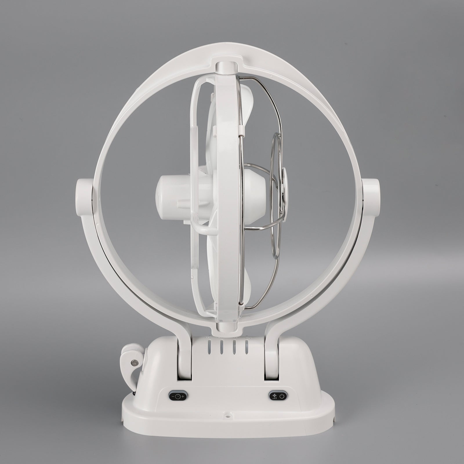12V/24V Auto-Sensing Low-Power Draw Fan For Boats and RV White