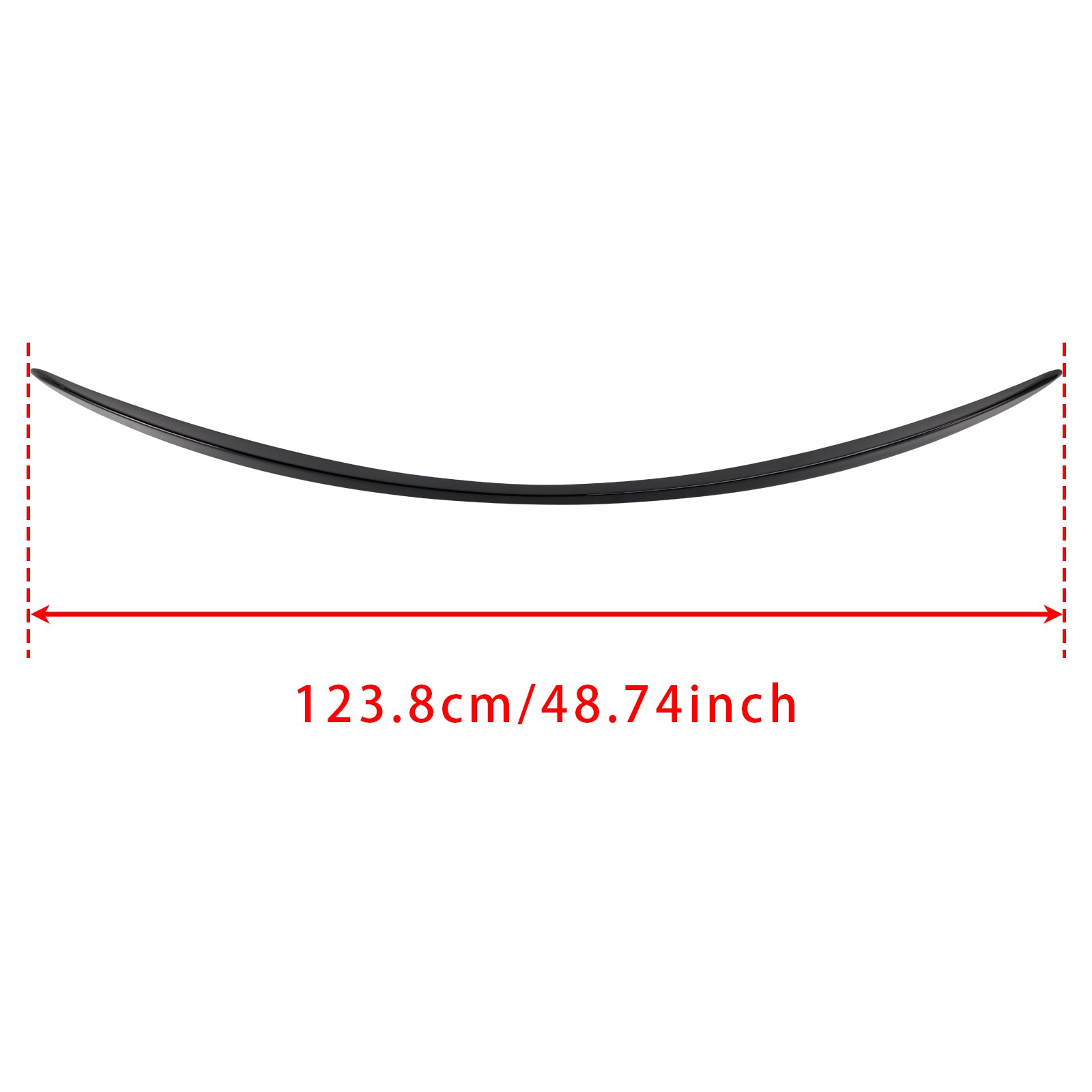 2020+ Mercedes-Benz E-Class W213 E63 Style Gloss Black Rear Boot Spoiler