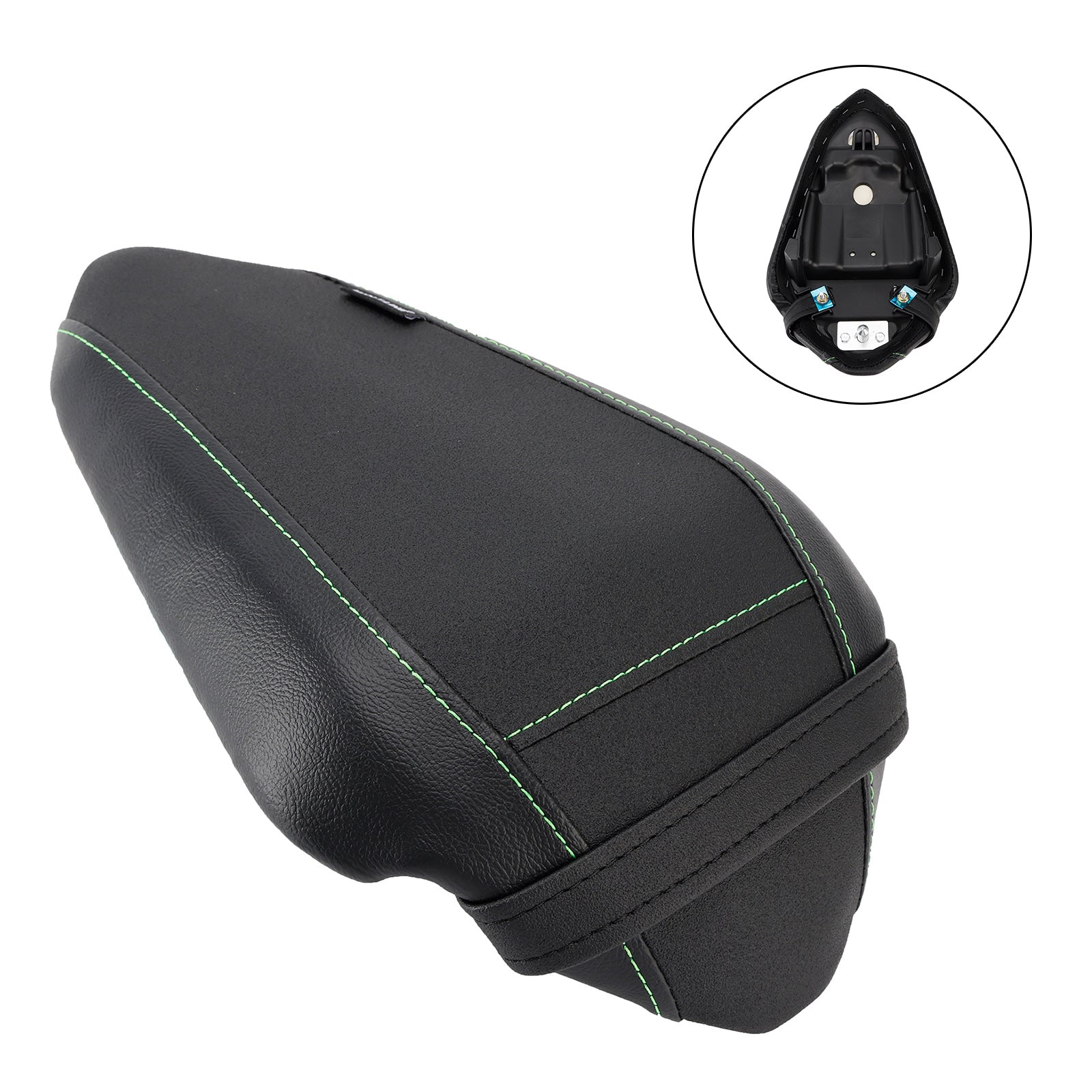 2024-2025 Kawasaki Ninja 500 Z500 Rear Seat Passenger Cushion Flat Pu BlackB