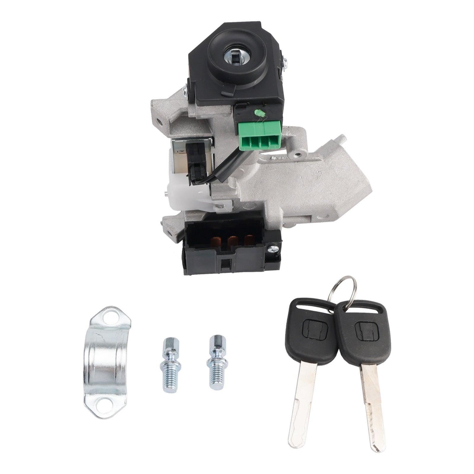 2001-2005 Honda Civic 1.7L GX Sedan 1668CC L4 CNG Ignition Switch Lock Cylinder with 2 Keys (with Chip)