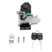 2002-2004 Honda Civic 1.7L 1700CC L4 GAS Ignition Switch Lock Cylinder with 2 Keys (with Chip)