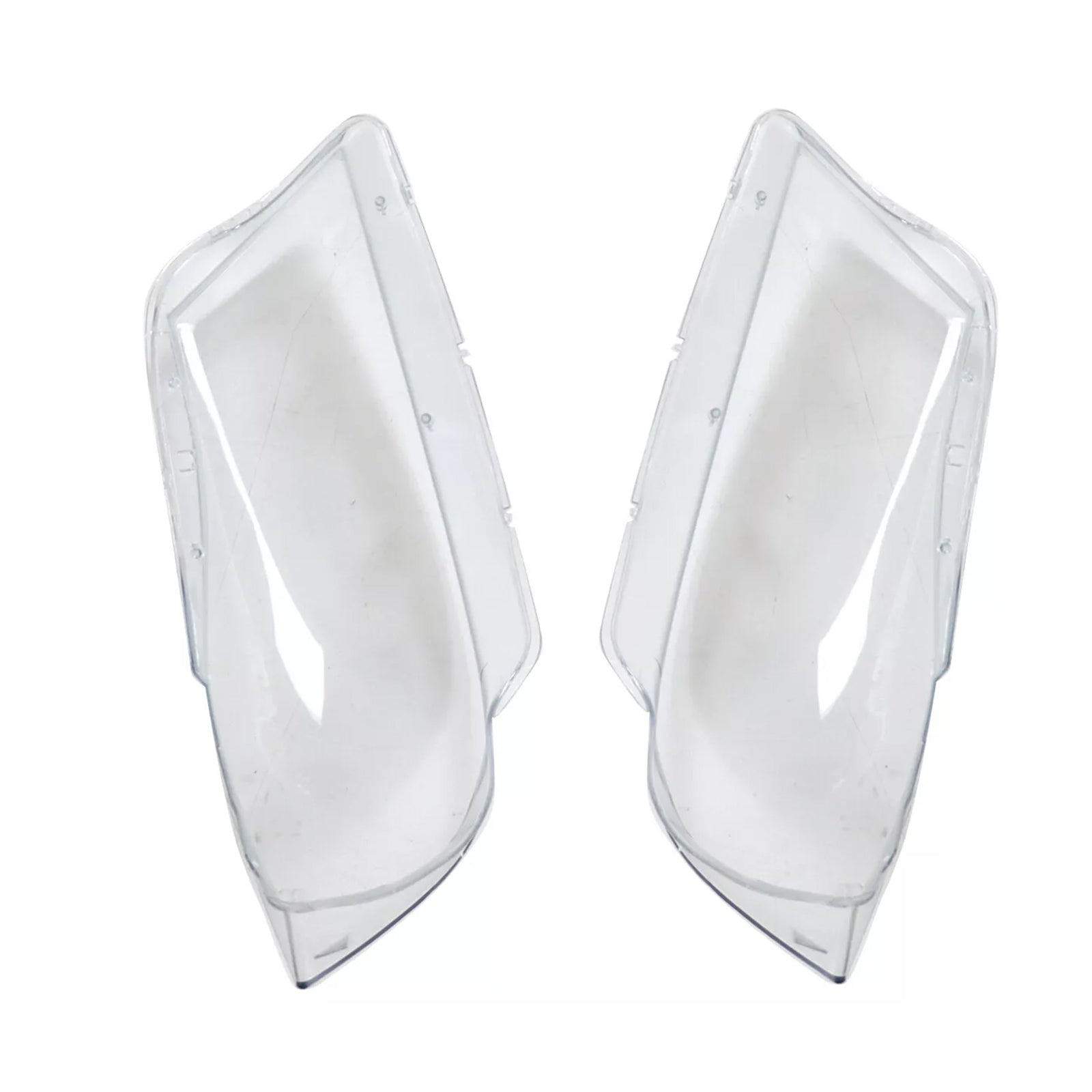 2005-2012 BMW 3 E90 E91 Sedan 2PCS Xenon Headlight Headlamp Clear Lens Cover