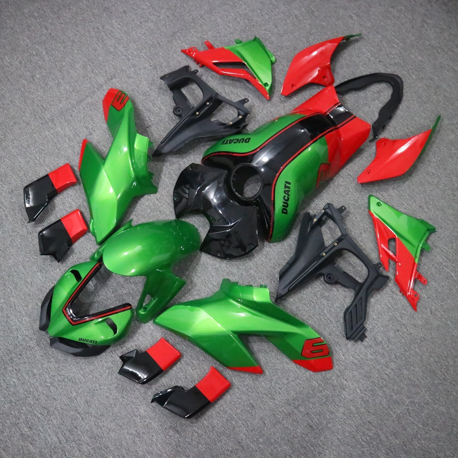 2020-2022 Ducati Street Fighter V4 Injection Fairing Kit Bodywork