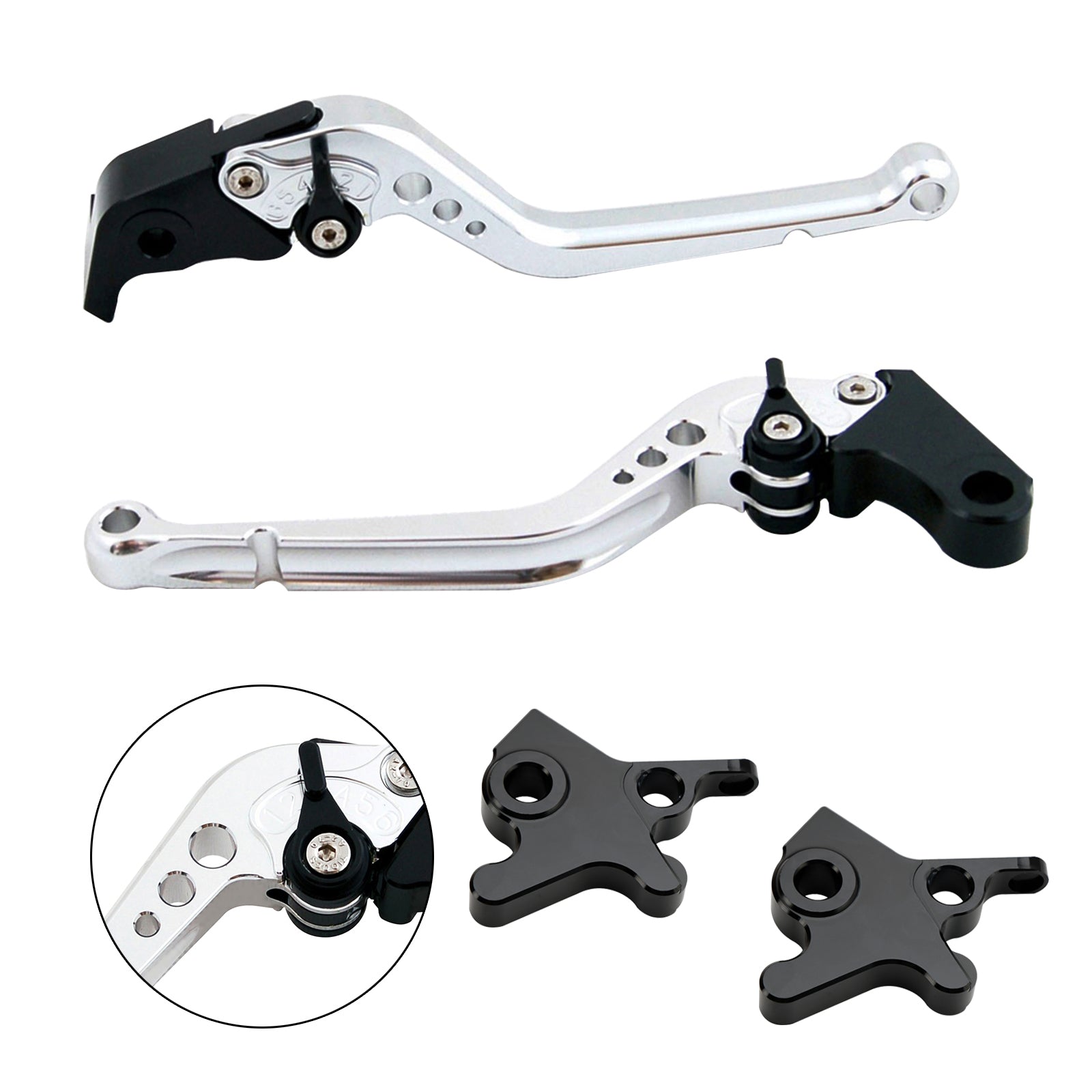 Long Clutch Brake Lever fit for Piaggio MP3 300 16-18 MP3 350 18-19