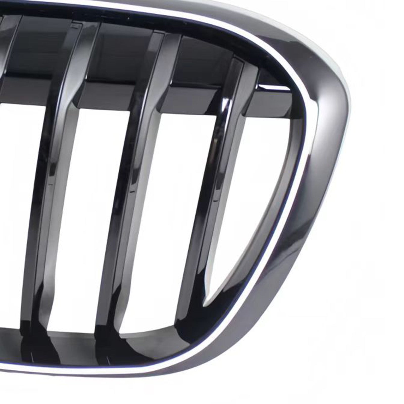 2016-2019 Fit BMW X1 F48 F49 2PCS Gloss Black Front Kidney Grill Grille