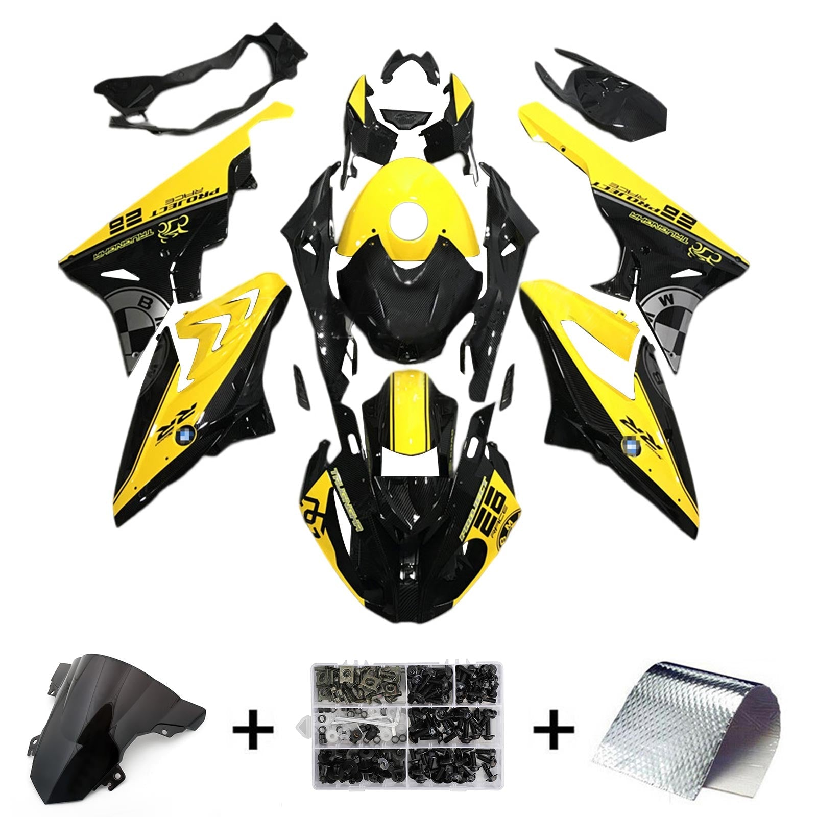 2015-2016 BMW S1000RR Fairing Kit Bodywork Plastic ABS