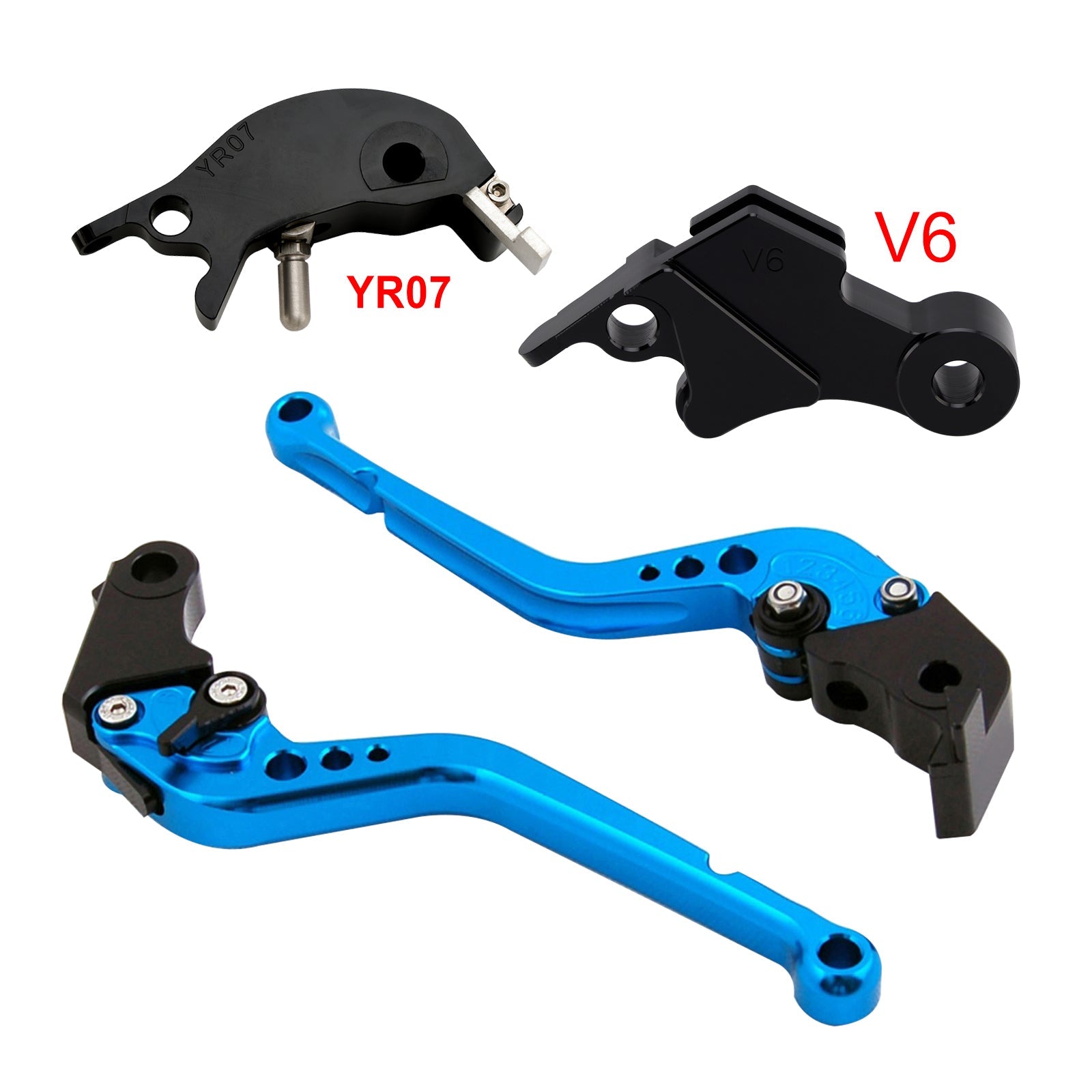 Long Clutch Brake Lever fit for YAMAHA XSR900 XSR900GP MT-09 MT-09SP 2024-2025