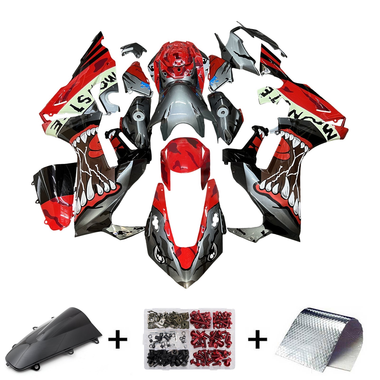 Injection Fairing Kit Bodywork Plastic ABS For Honda CBR1000RR 2017-2023