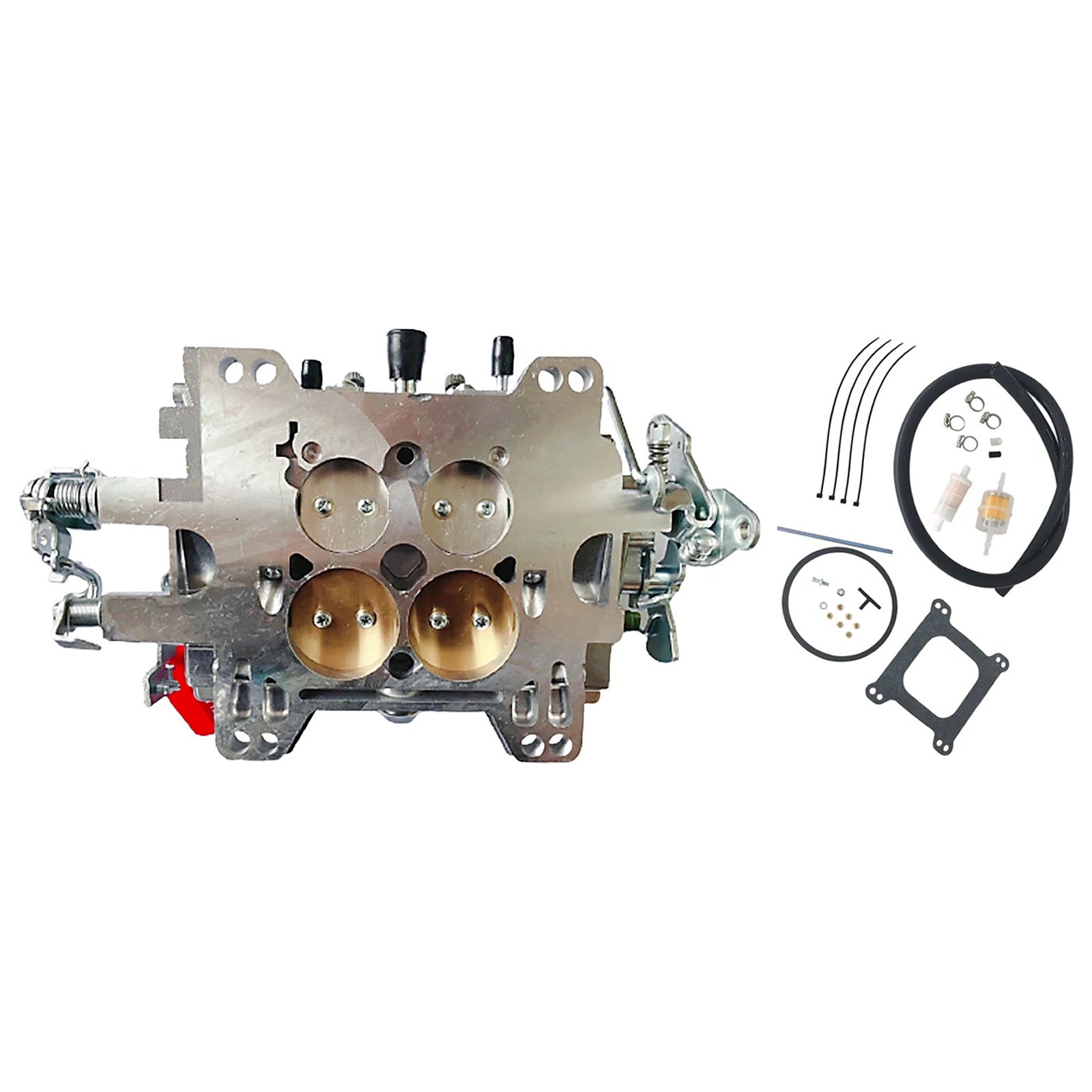 1825 Carburetor 650 CFM 4-Bbl Manual Choke For Thunder Avs 1825 650 CFM
