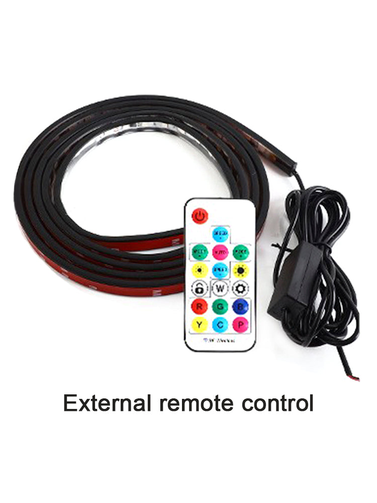 Truck Colorful Streamer Marquee LED Light Strips With Remote Control 2.4m