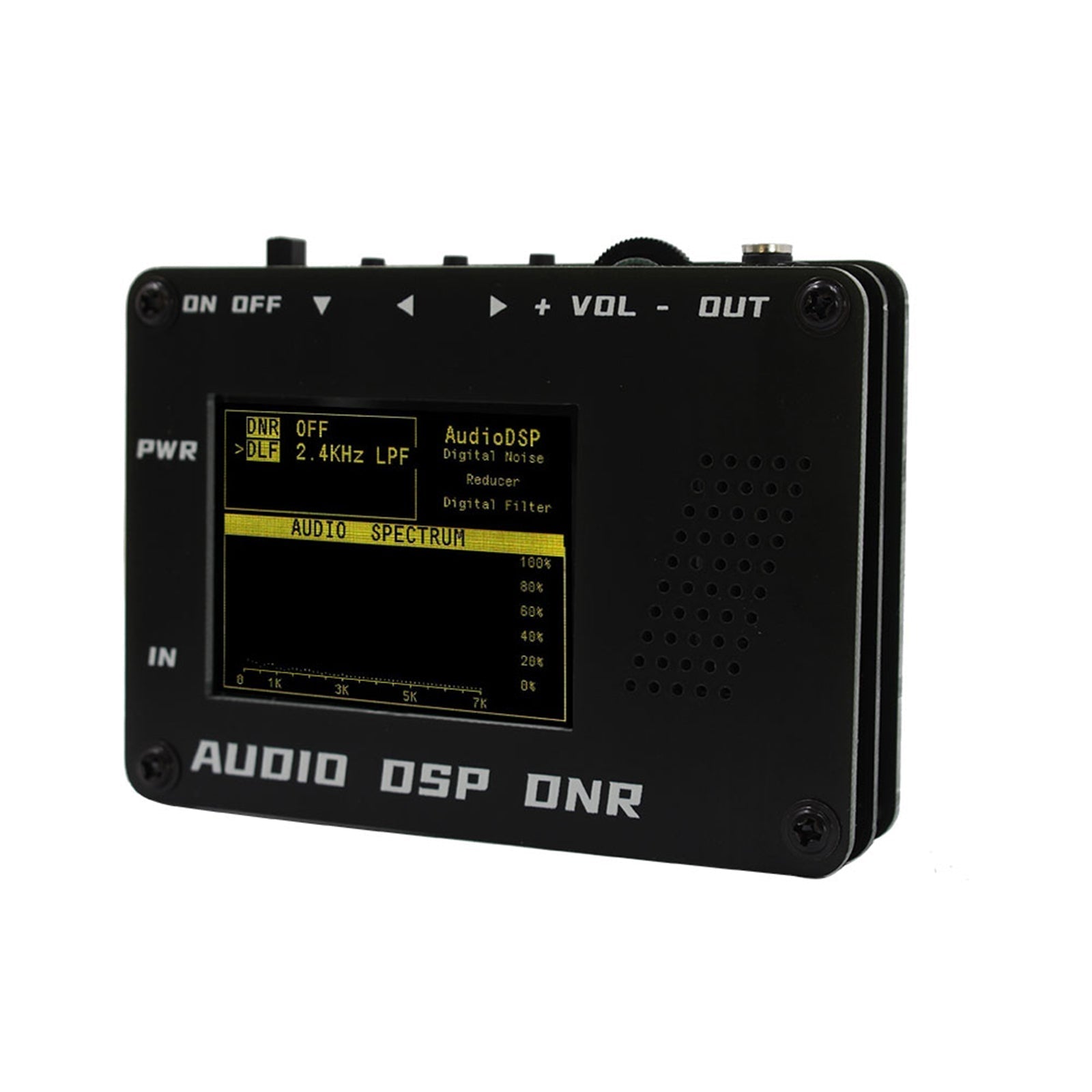 Audio DSP Noise Reductioner DNR Digital Filter SSB radio YAESU ICOM + Speaker