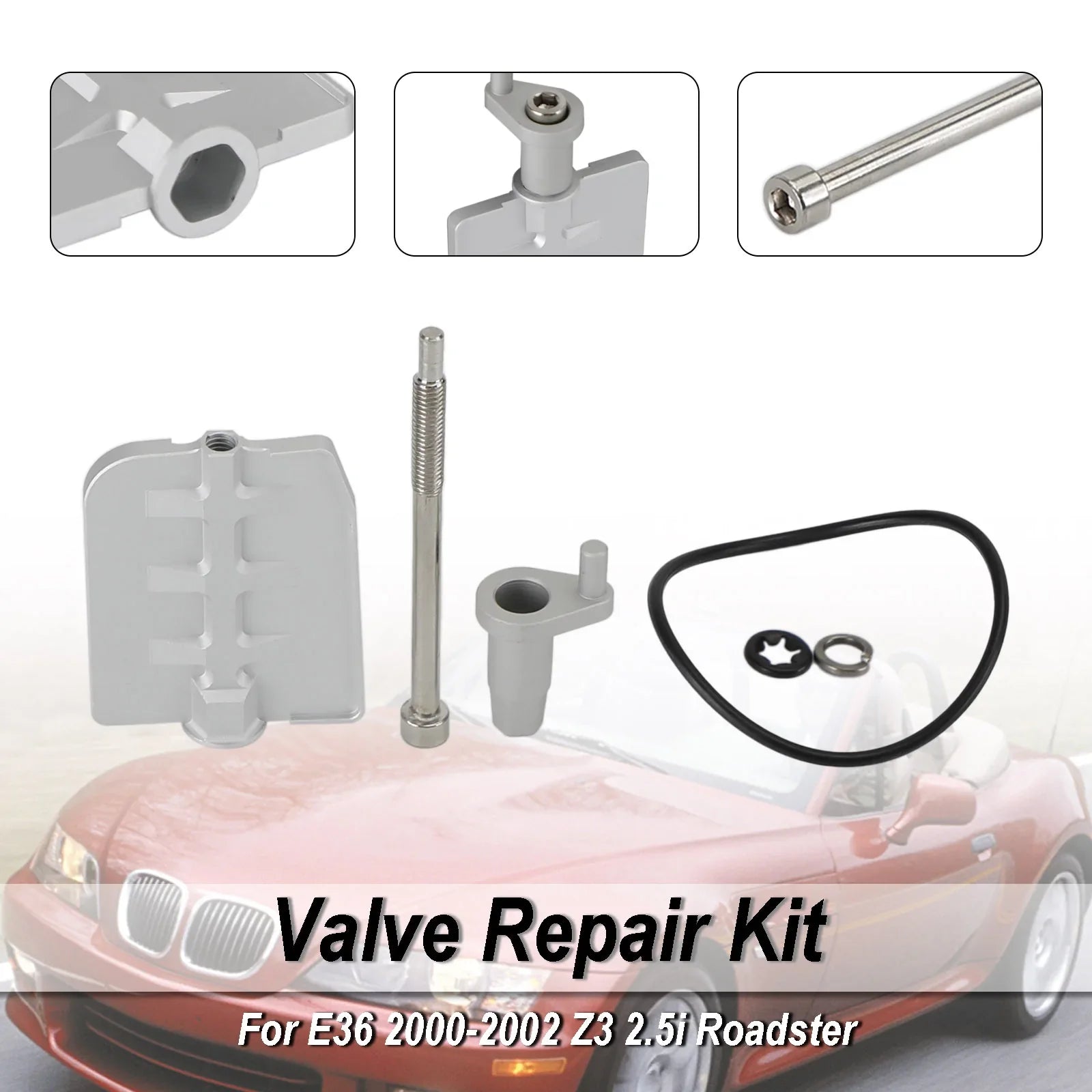 2000?2003 BMW E39 525i Touring Aluminiu2000?2003 BMW E39 525i Touring Aluminium Valve Repair Kit Rebuild Rattle X8R0043, 11617544806, 11617502269, 7544806, 7502269