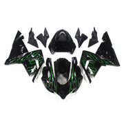Injection Fairing Kit Bodywork Plastic ABS fit For Kawasaki ZX10R 2004-2005