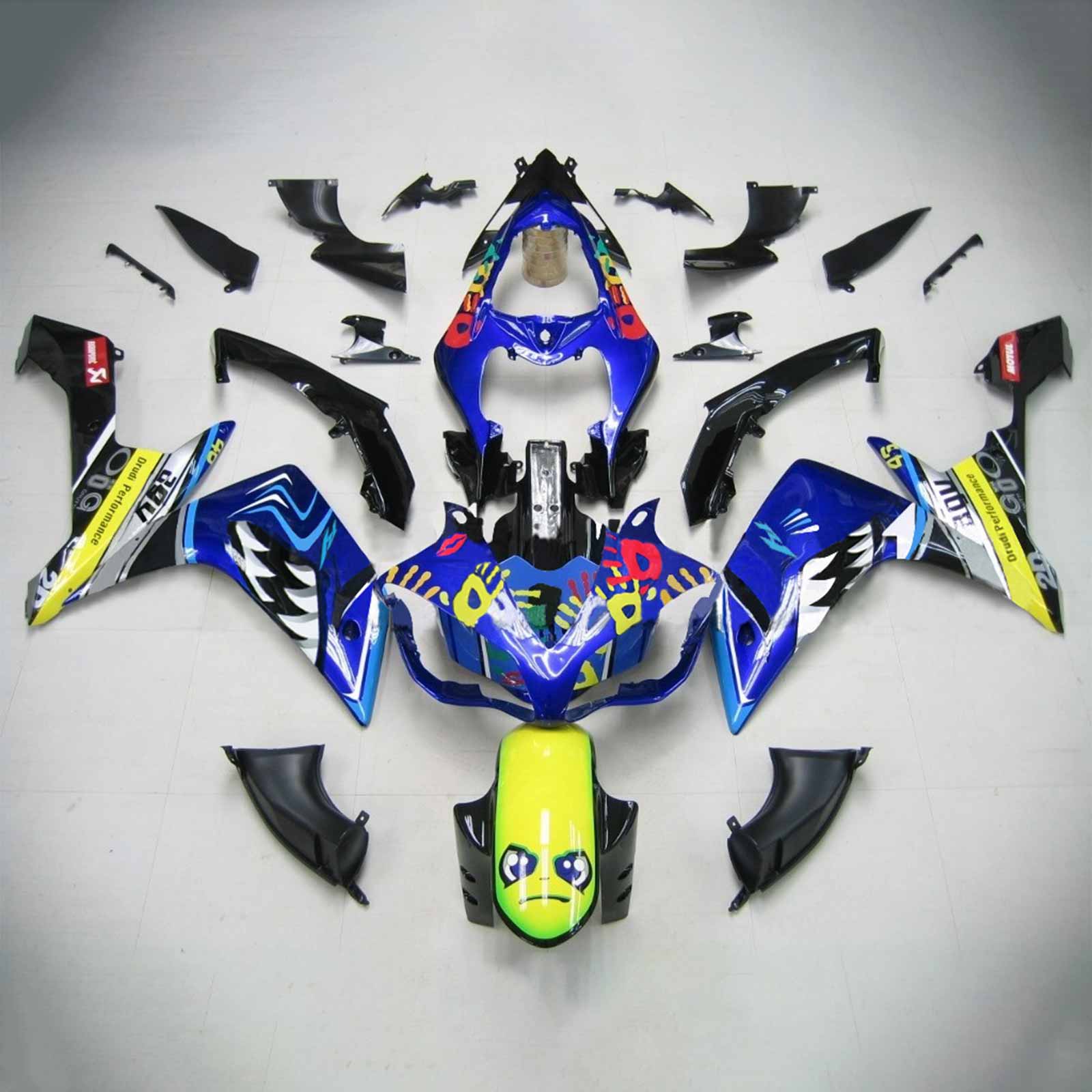 2007-2008 Yamaha YZF 1000 R1 Fairing Kit Generic