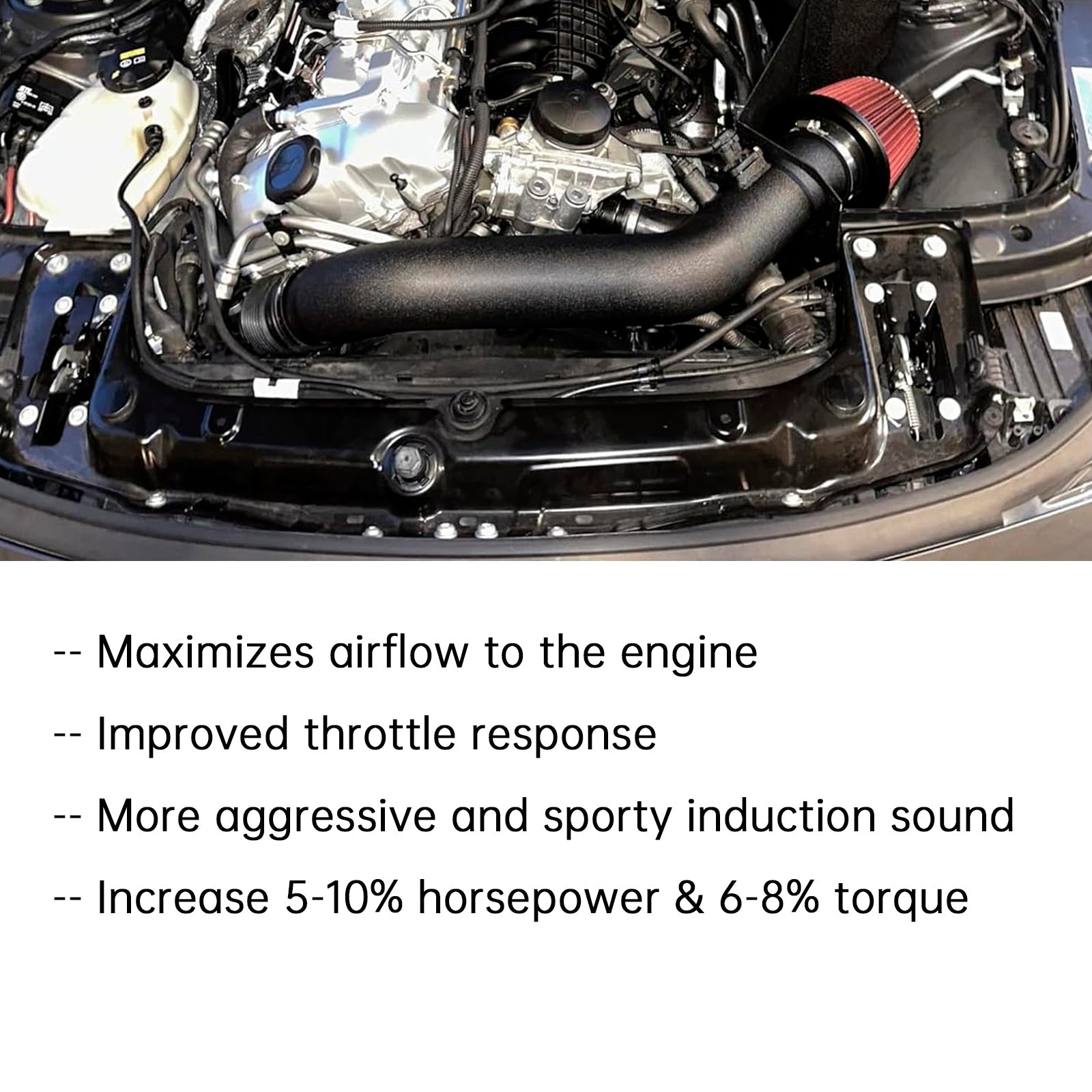 2014-2016 BMW F22 M235i/xDrive N55 3.0L Cold Air Intake Kit