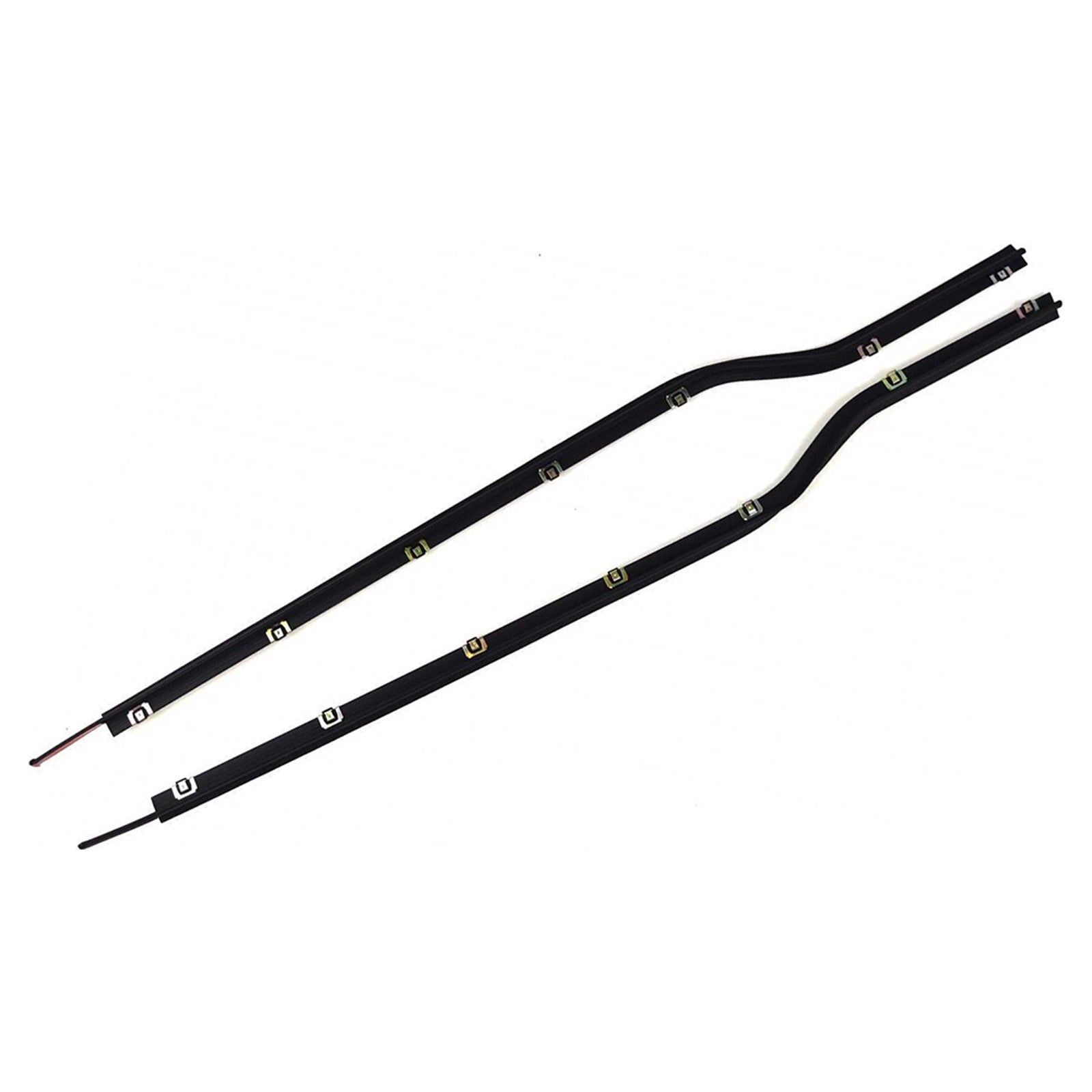 2PCS Door Belt Weatherstrip For Suzuki Vitara Se416 2D Escudo Sidekick 1988-1998