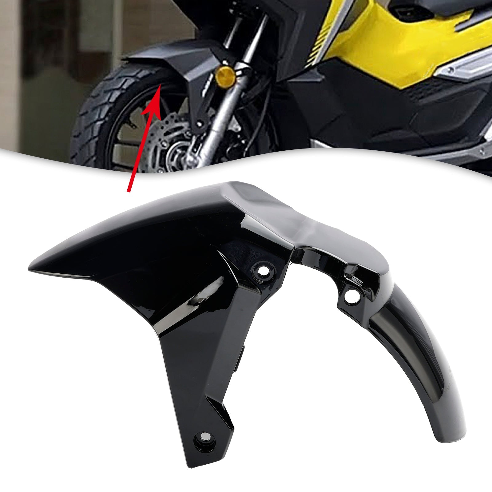 2023-2024 Honda ADV 160 Front Fender Mudguard Fairing Cowl