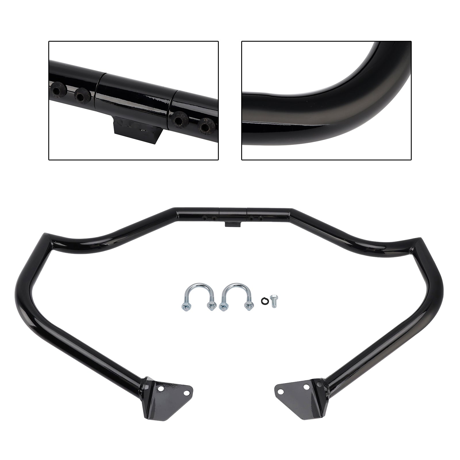 For 2006-2017 Dyna Wide Glide FXDWG Bumper Engine Protection Guard Crash Bar