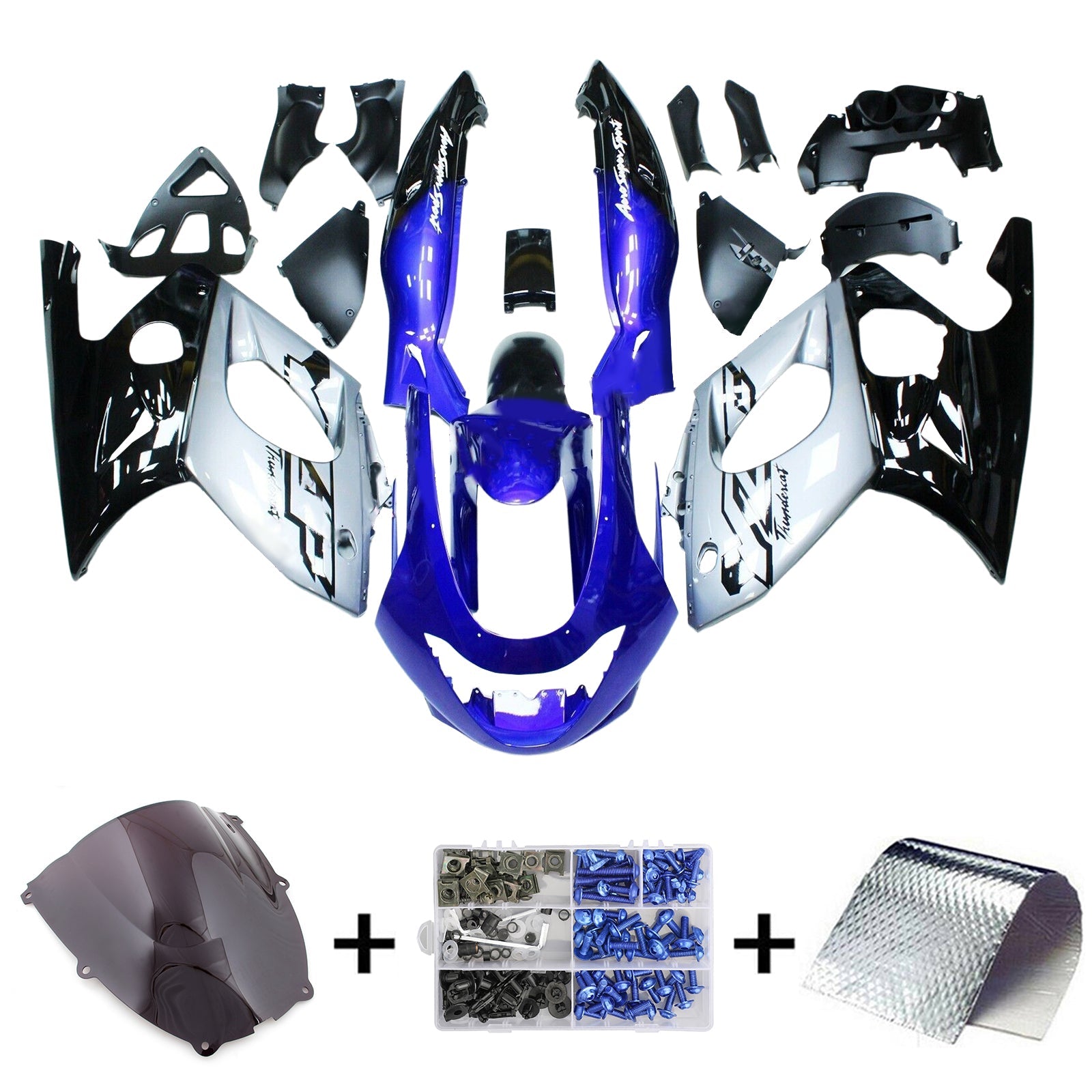 1996-2007 Yamaha YZF 600R Thundercat Injection Fairing Kit Bodywork Plastic ABS