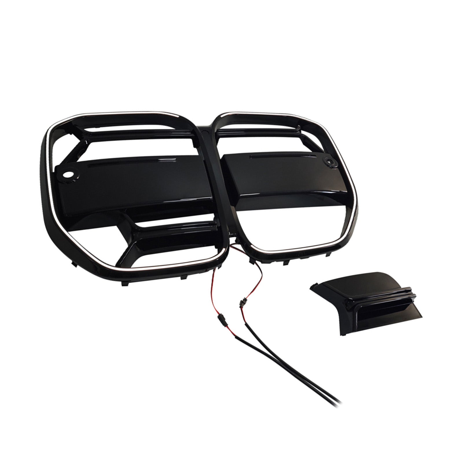2020-2025 Fit BMW 4 Series G22 G23 G82 W/ACC CS-Style Front Bumper Grille Grill Fit BMW 4 Series G22 G23 G82 W/ ACC