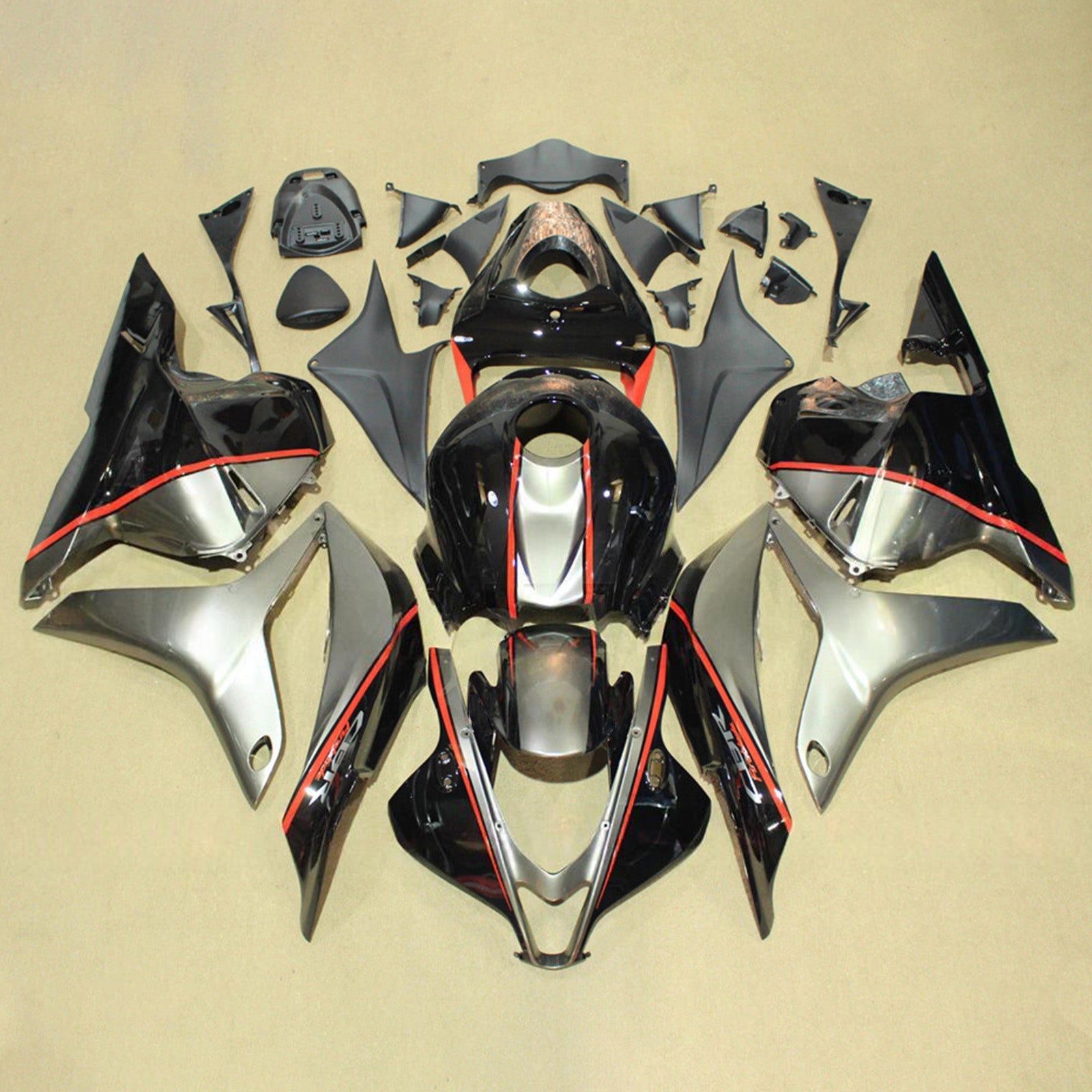 Injection Fairing Kit Bodywork Plastic ABS For Honda CBR600RR 2009-2012 F5