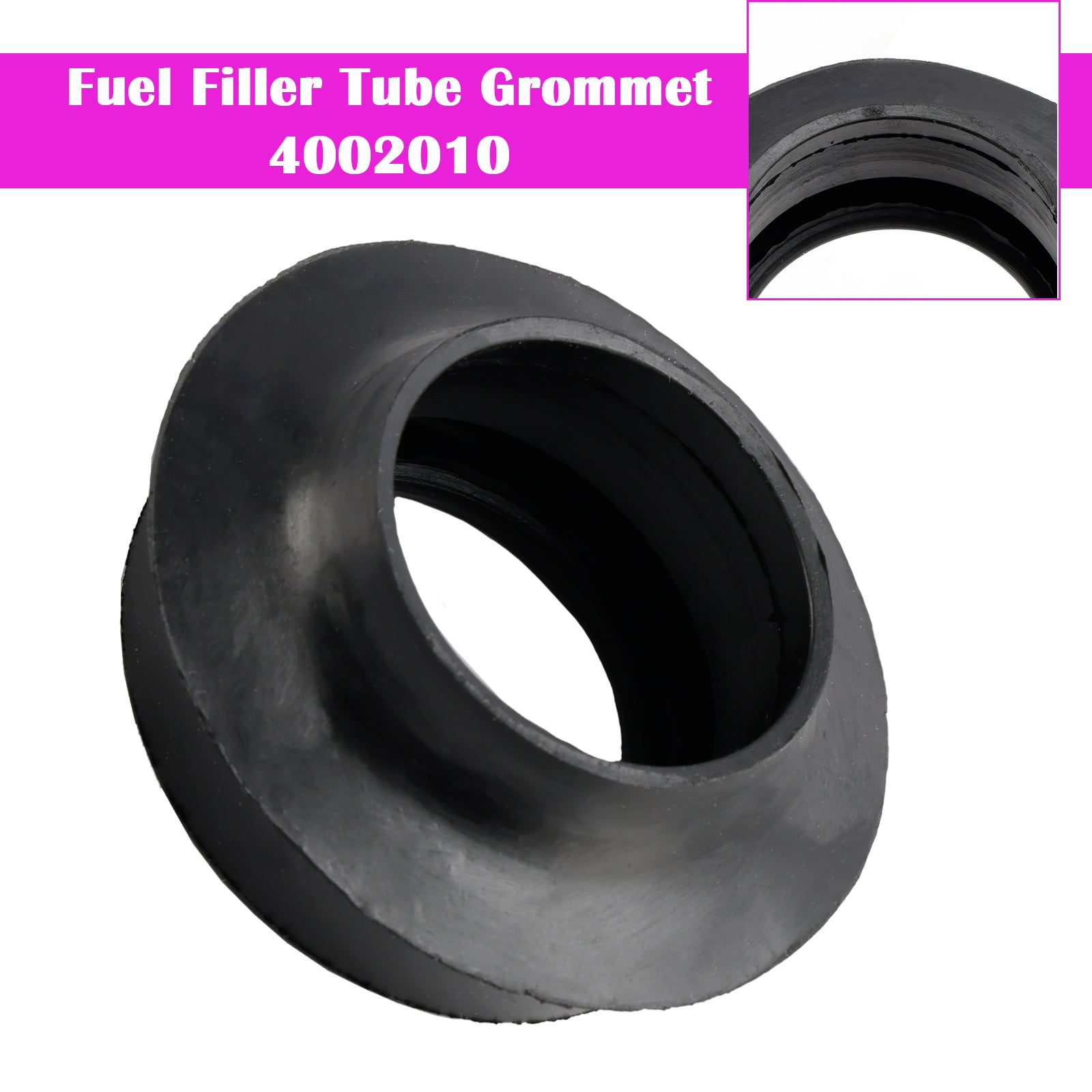 Fuel Filler Tube Grommet 4002010 for Chrysler Dodge Plymouth 1984-1989