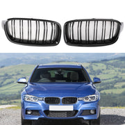2012-2017 BMW 3 Series F35 Gloss Black Front Kidney Grille