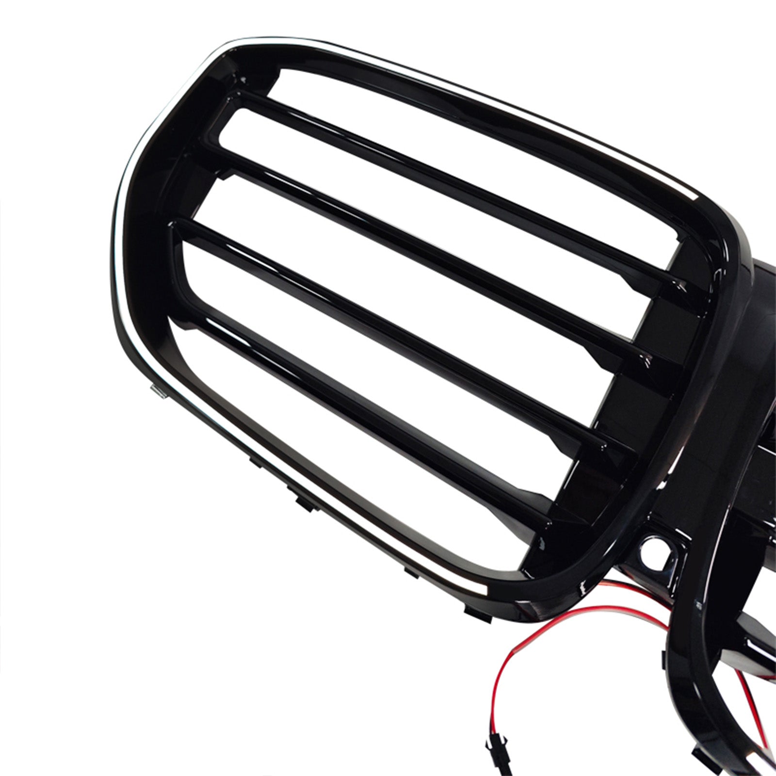 2024+ Fit BMW G05 LCI X5 Single Line W/LED M-Style Front Bumper Grille Grill