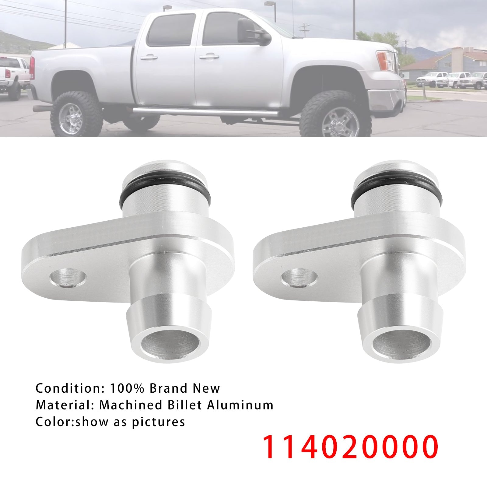 GM GMC Duramax Diesel 6.6L Crankcase Breather Repair Fittings