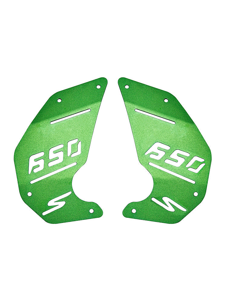 Engine Cover Plate Side Panel Green For Kawasaki Vulcan S En650 Vn650 15-22 Cafe